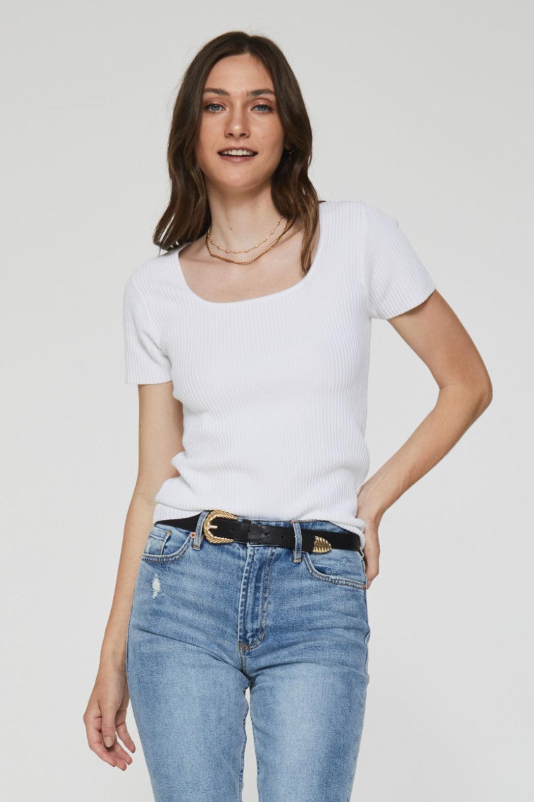 Lara Square Neck Top Product Image