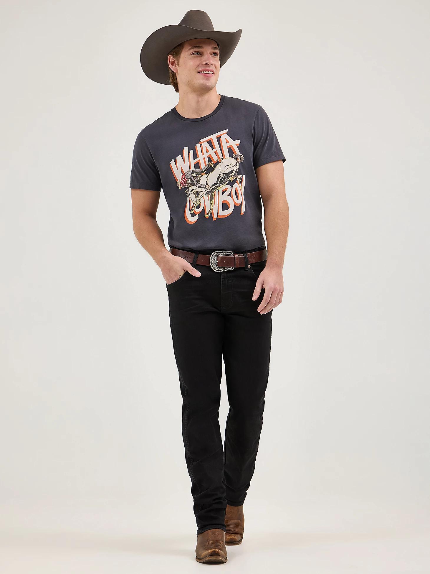 Wrangler x Whataburger Men's Cowboy Graphic T-Shirt | Men's SHIRTS | Wrangler® Product Image