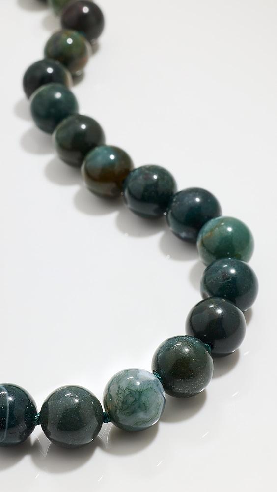 JIA JIA 14k Moss Agate Crystal Sphere Necklace | Shopbop Product Image