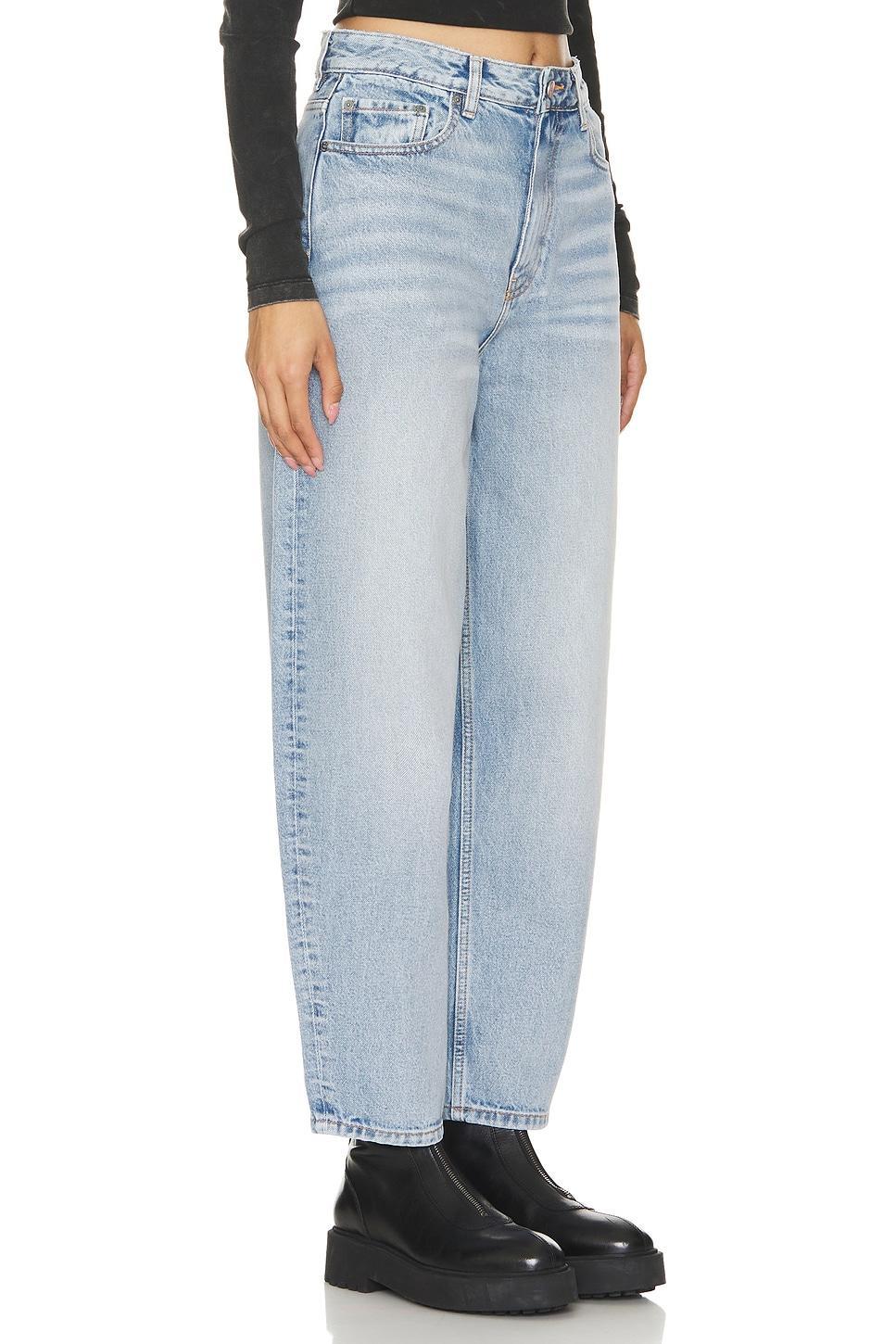 Rigid Denim Stary Jean Ganni Product Image