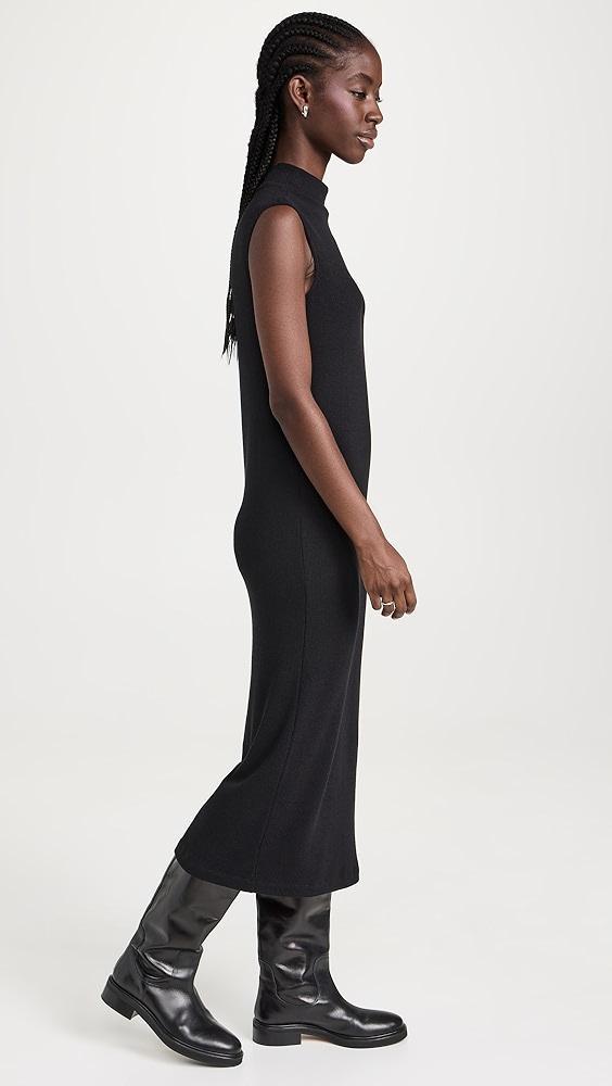 Enza Costa Sleeveless Knit Turtleneck Dress | Shopbop Product Image