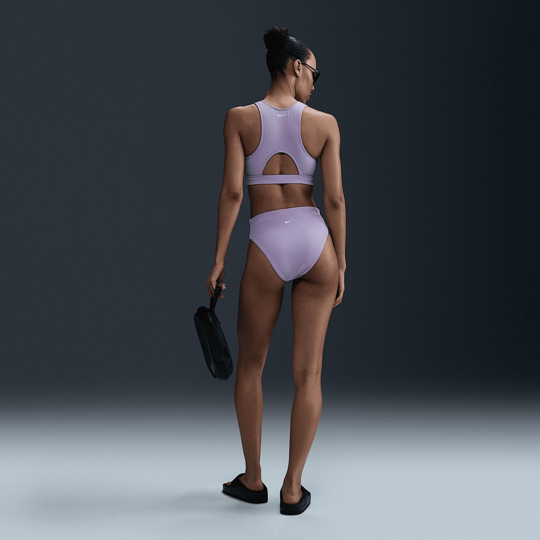 Nike Women's Swim Elevated Essential High-Waisted Bikini Bottom Product Image