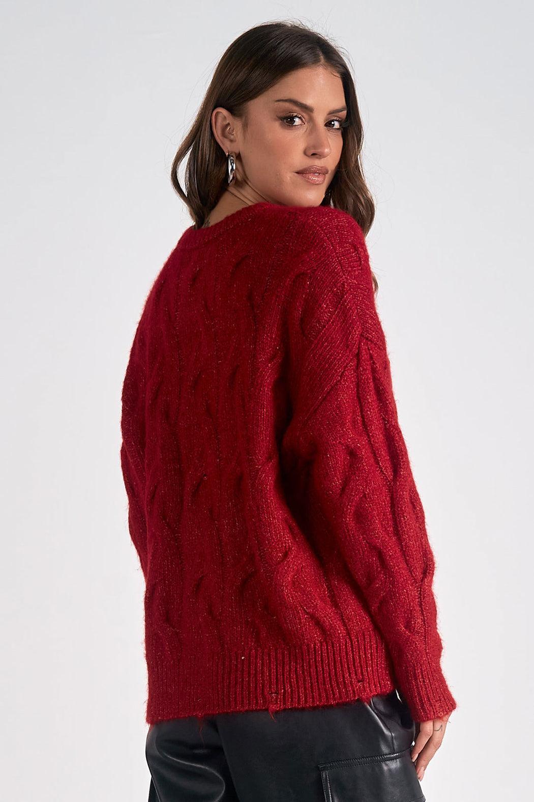 Callie Cable Sweater Product Image