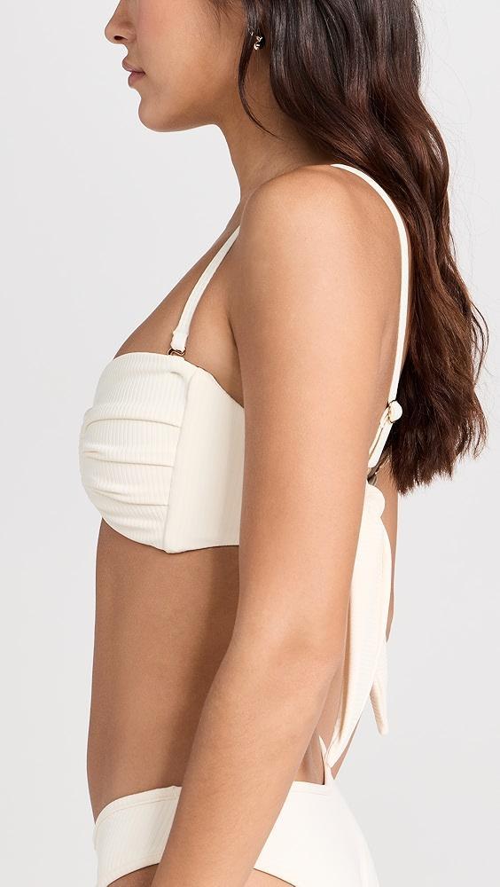 Montce Tori Bandeau Bikini Top | Shopbop Product Image