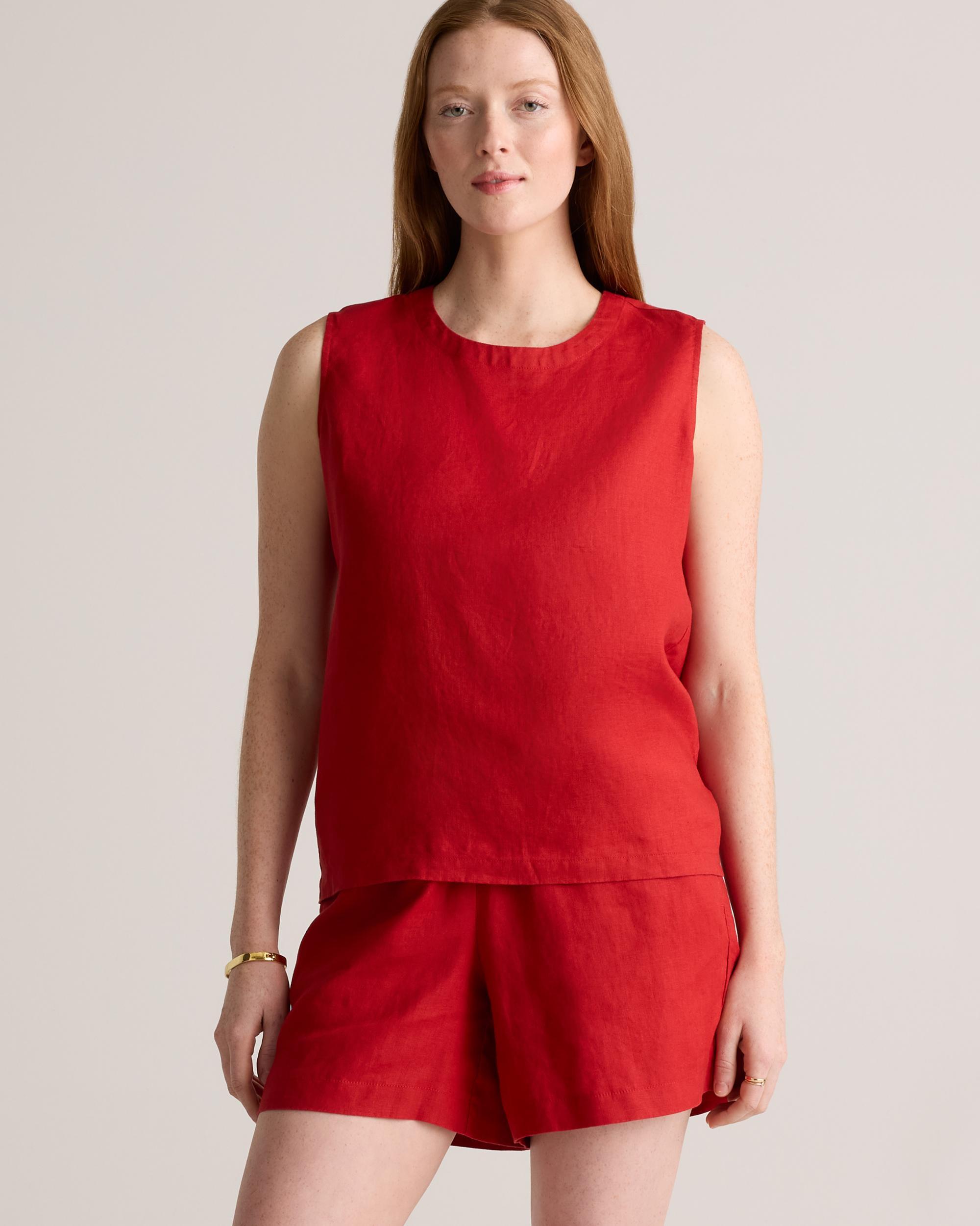 Quince | Women's 100% European Linen Tank Top Product Image