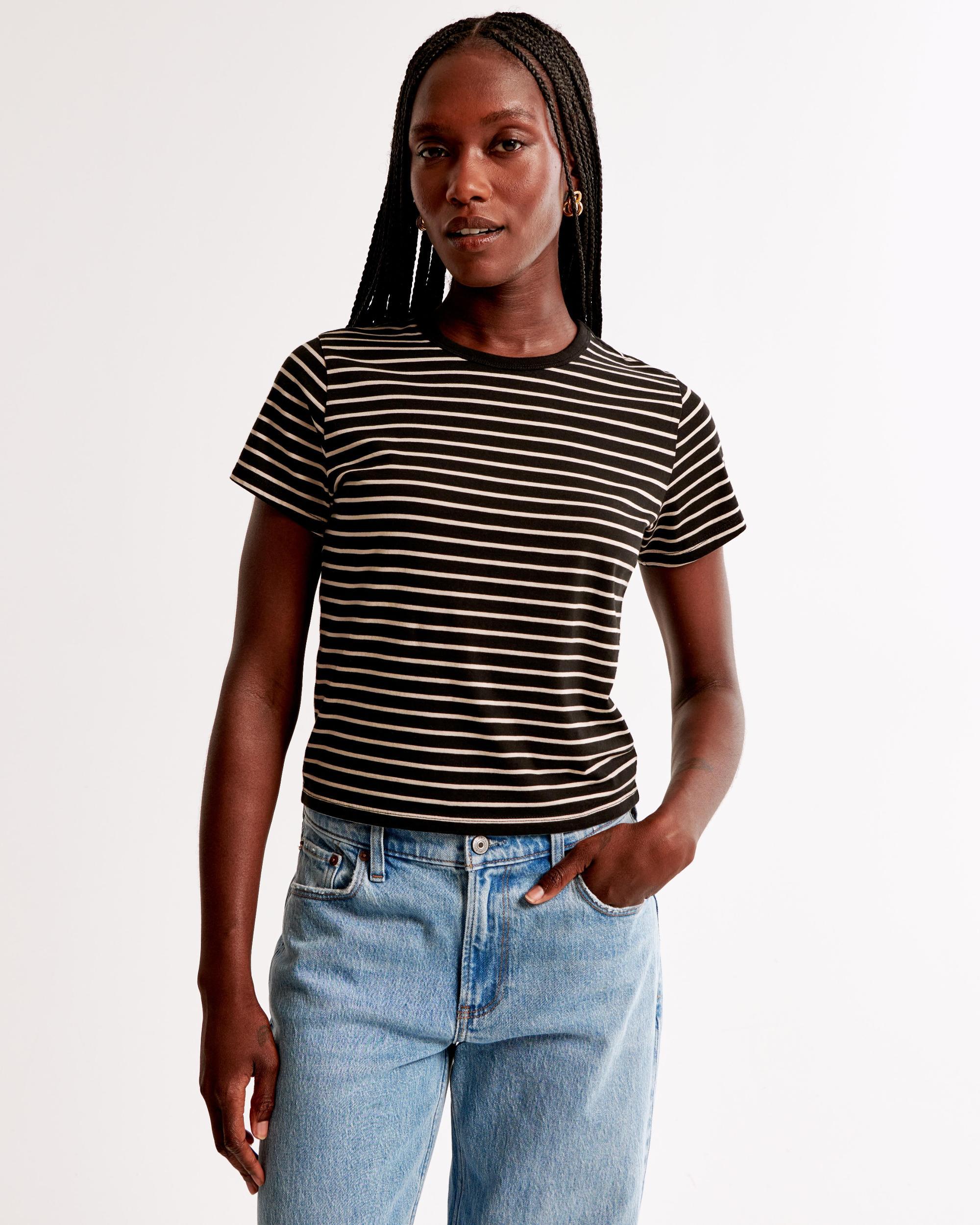 Essential Polished Body-Skimming Tee Product Image