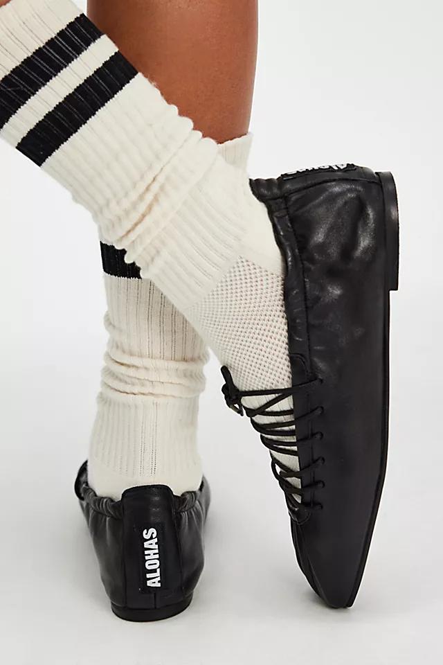 Aureline Lace-Up Flats Product Image