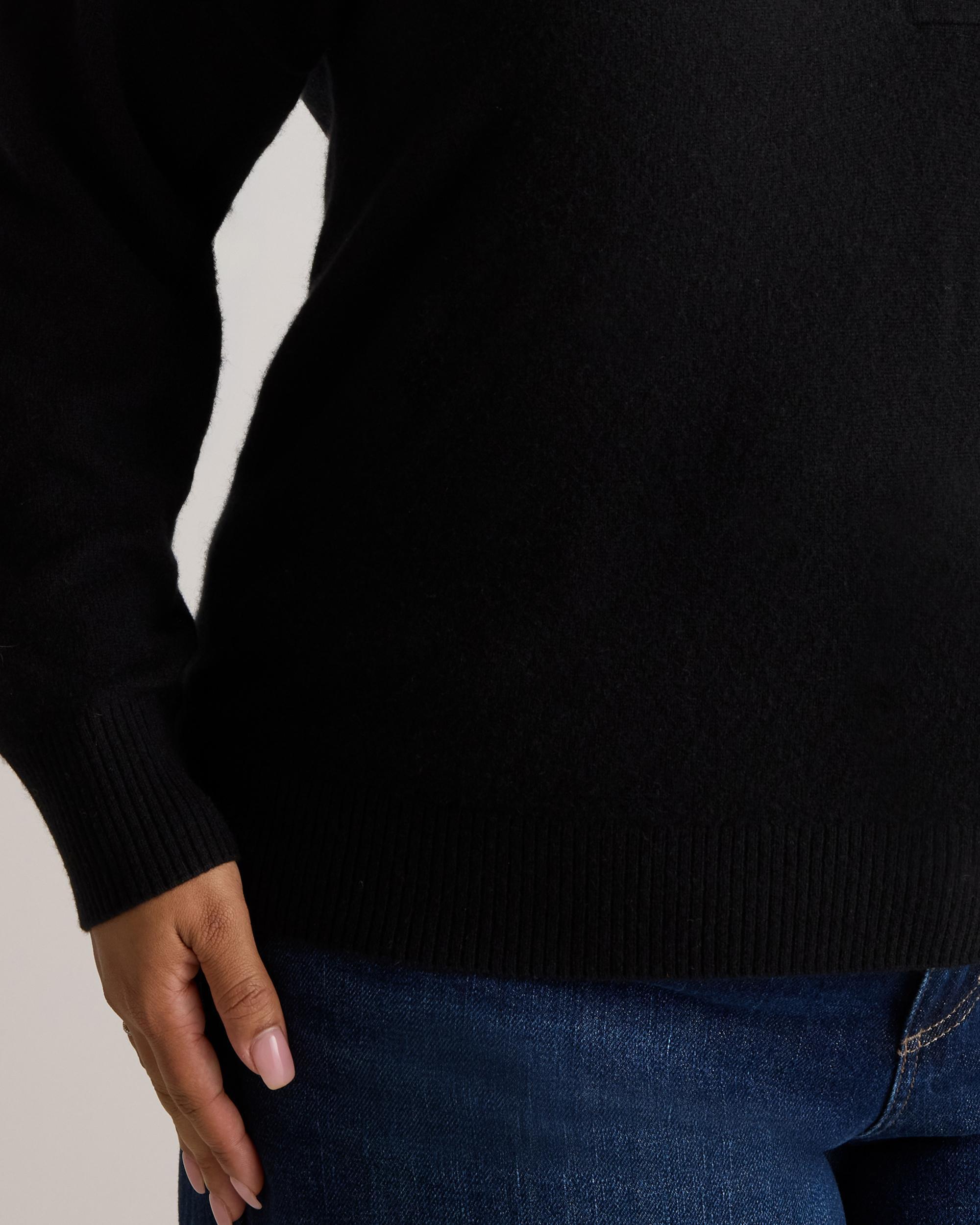 Quince | Women's Mongolian Cashmere Polo Sweater Product Image