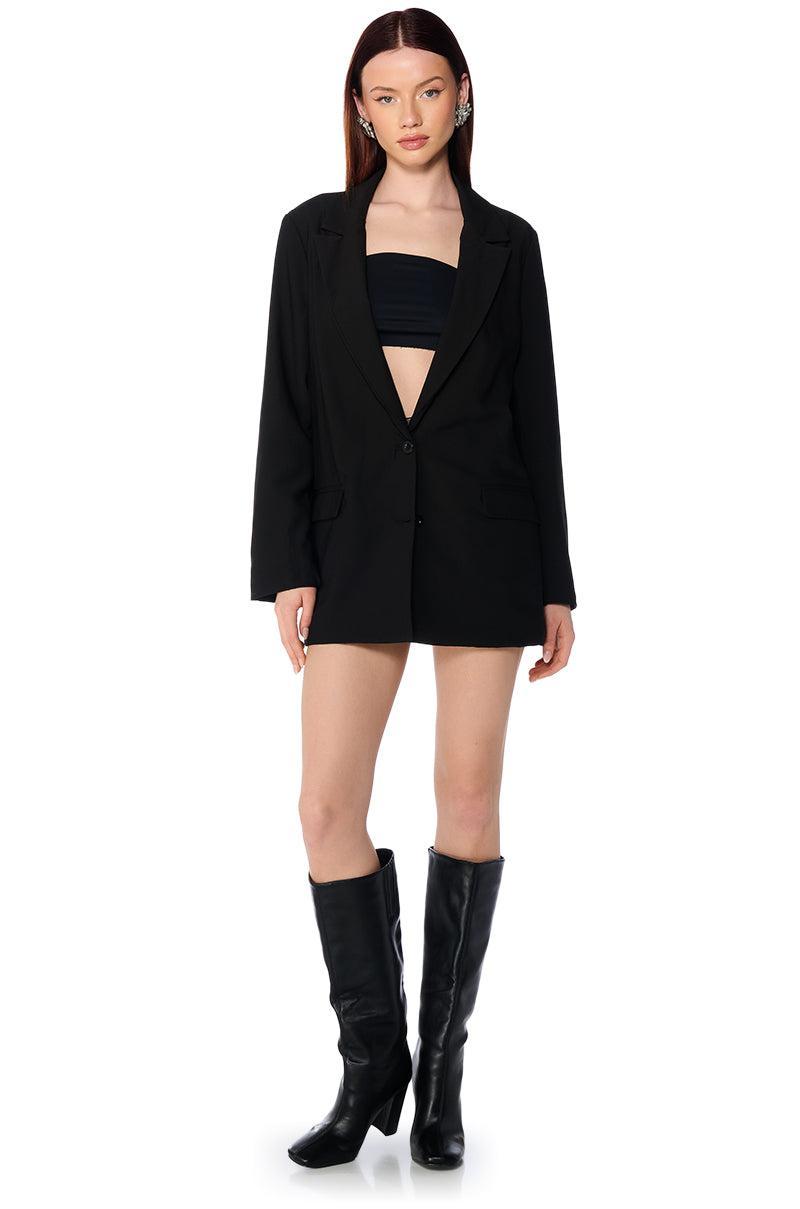 OPEN BACK HEART BLAZER Product Image