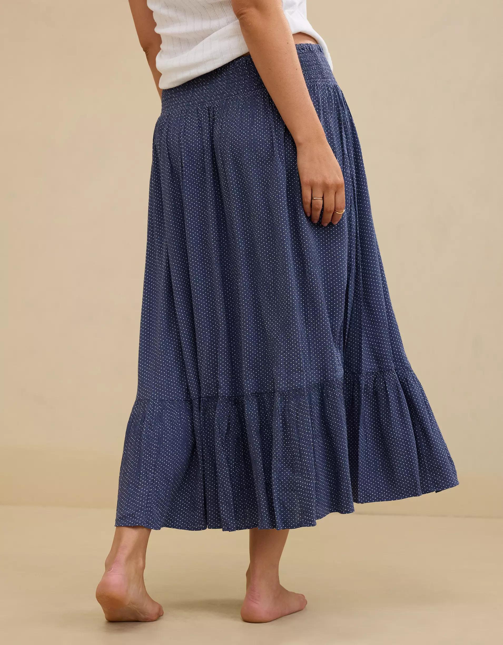 Aerie V-Waist Maxi Skirt Product Image