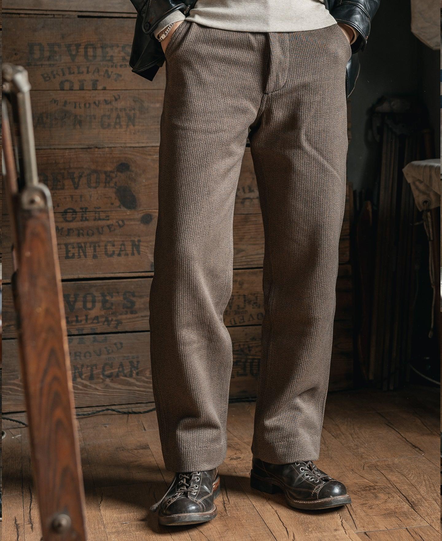 Lot 929 Pique Salt & Pepper Stripe Pants Product Image