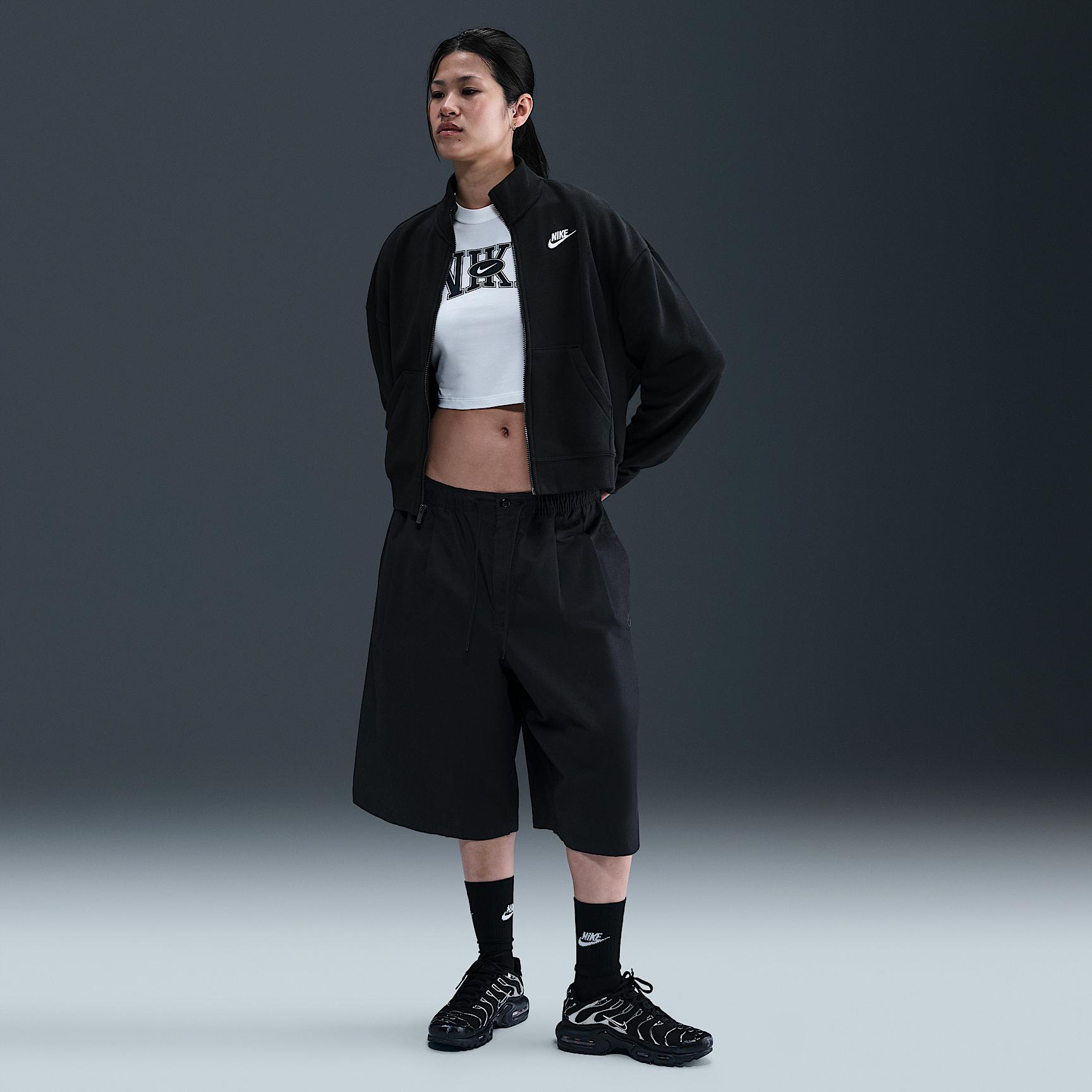 Women's Nike Sportswear Club Fleece Loose Track Jacket Product Image