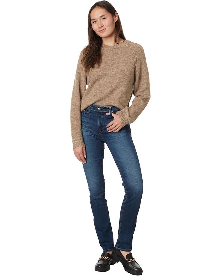 Women's AG Jeans Mari High-Rise Slim Straight Extended in 7 Years Dive Product Image