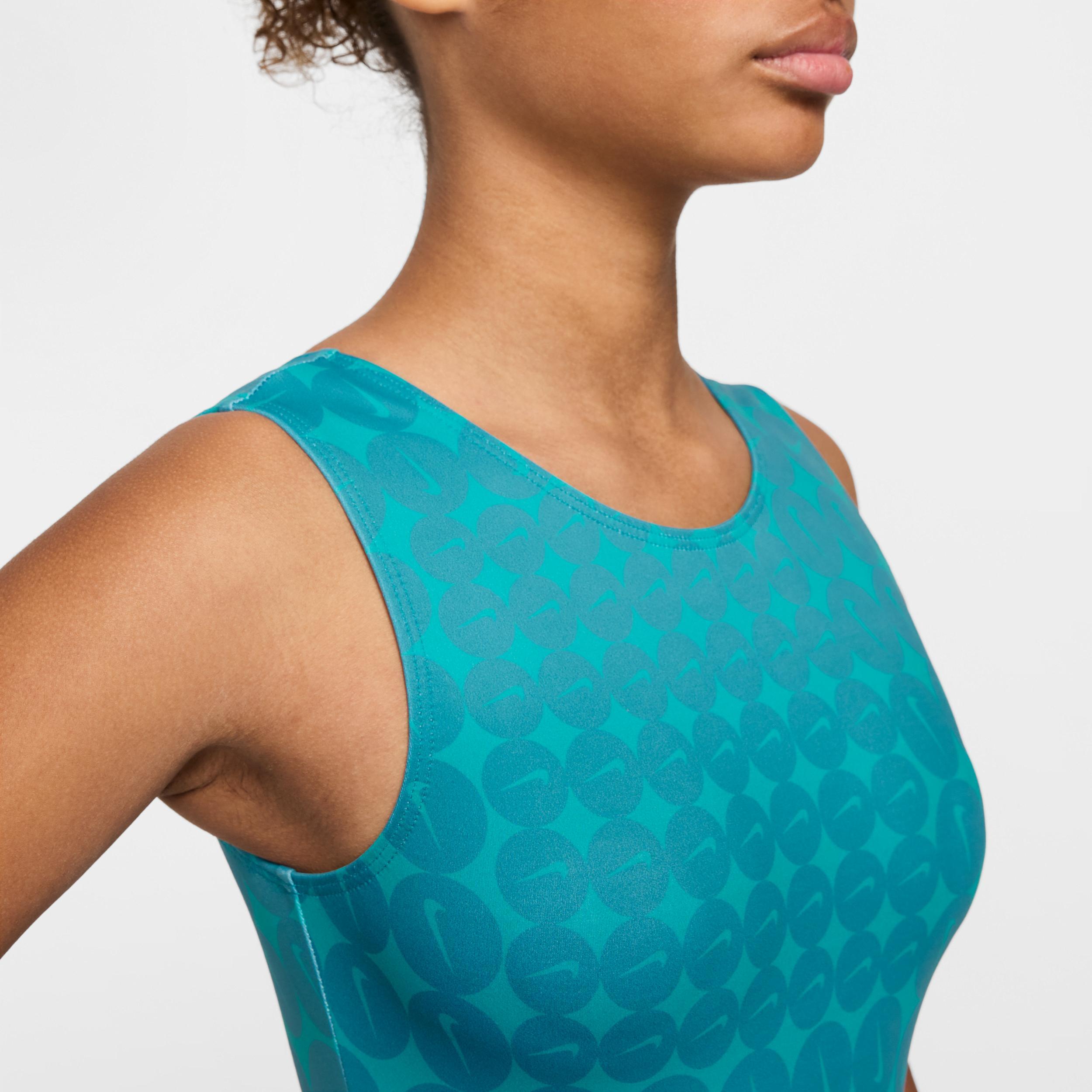 Nike Gymnastics Swoosh Printed Performance Leotard Product Image