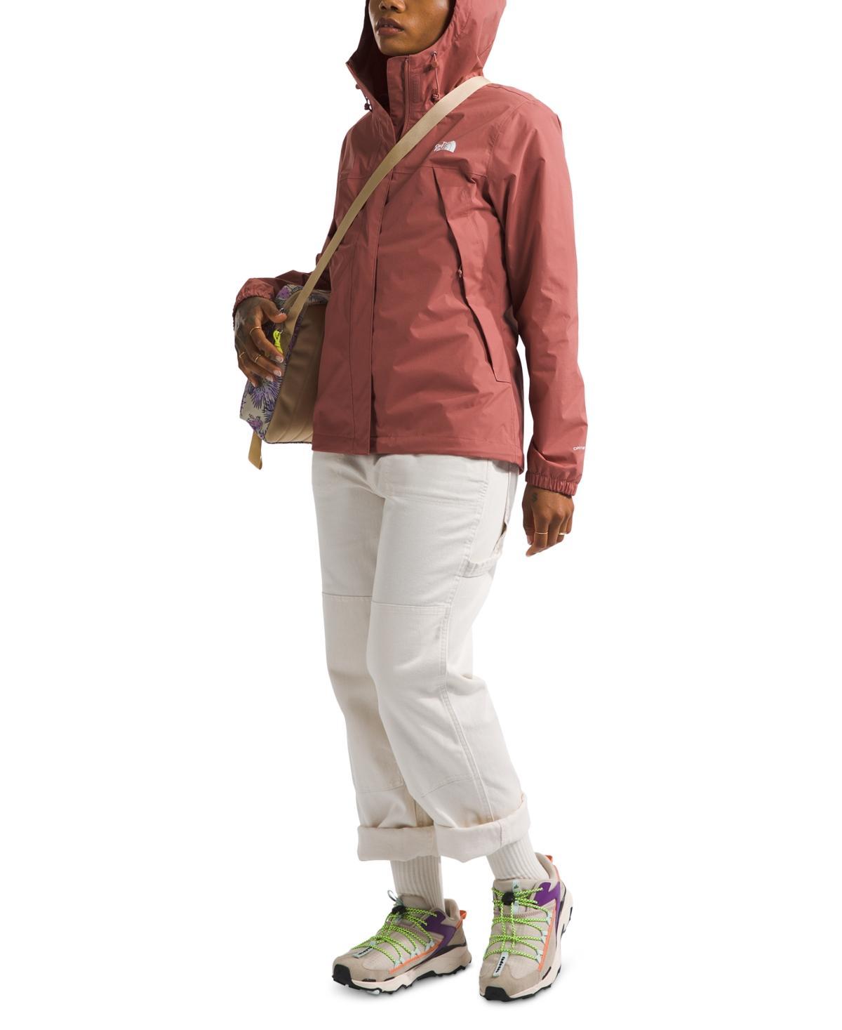 The North Face Antora Jacket (Smoked Pearl) Women's Clothing Product Image