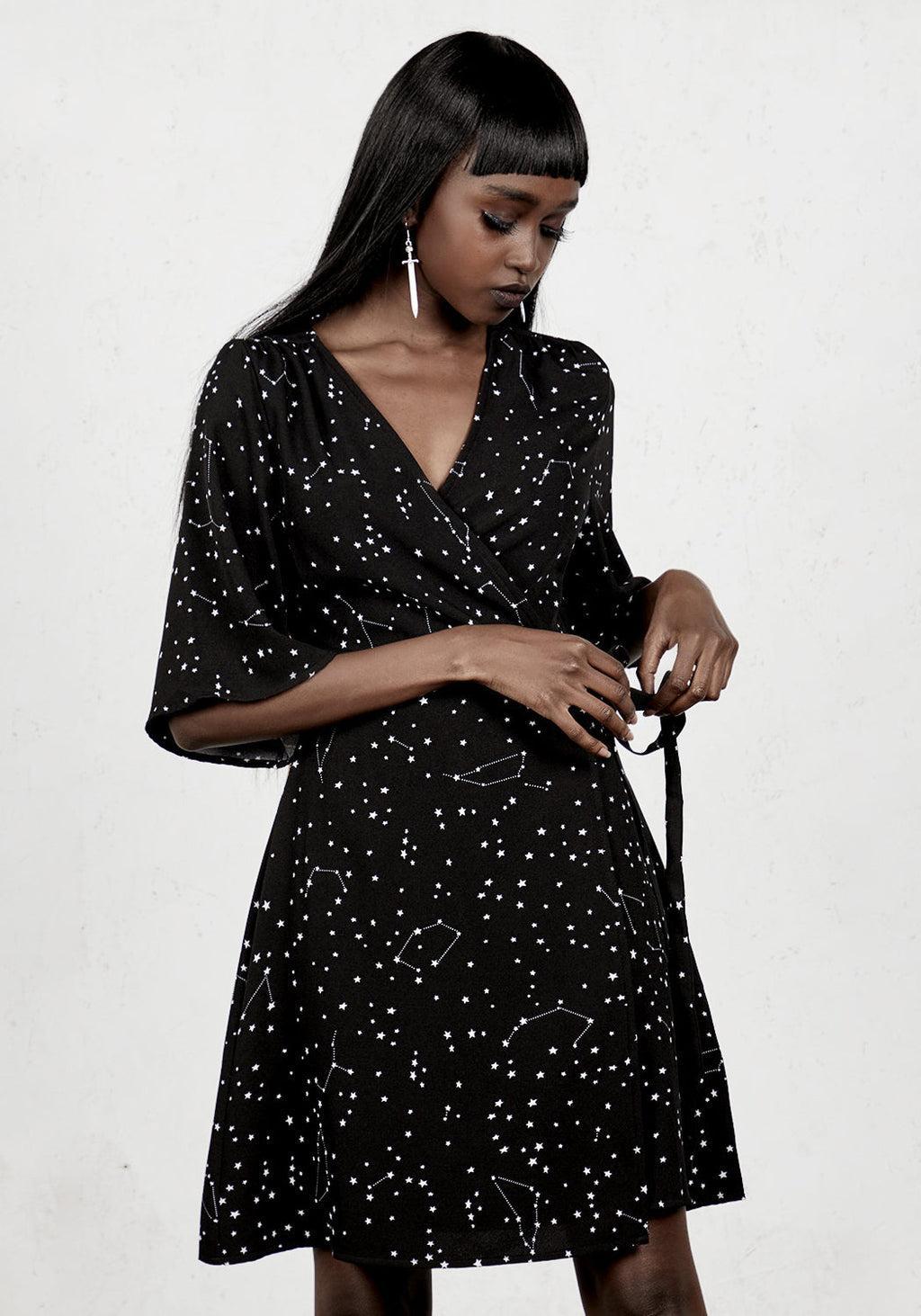 Celestial Kimono Dress Product Image