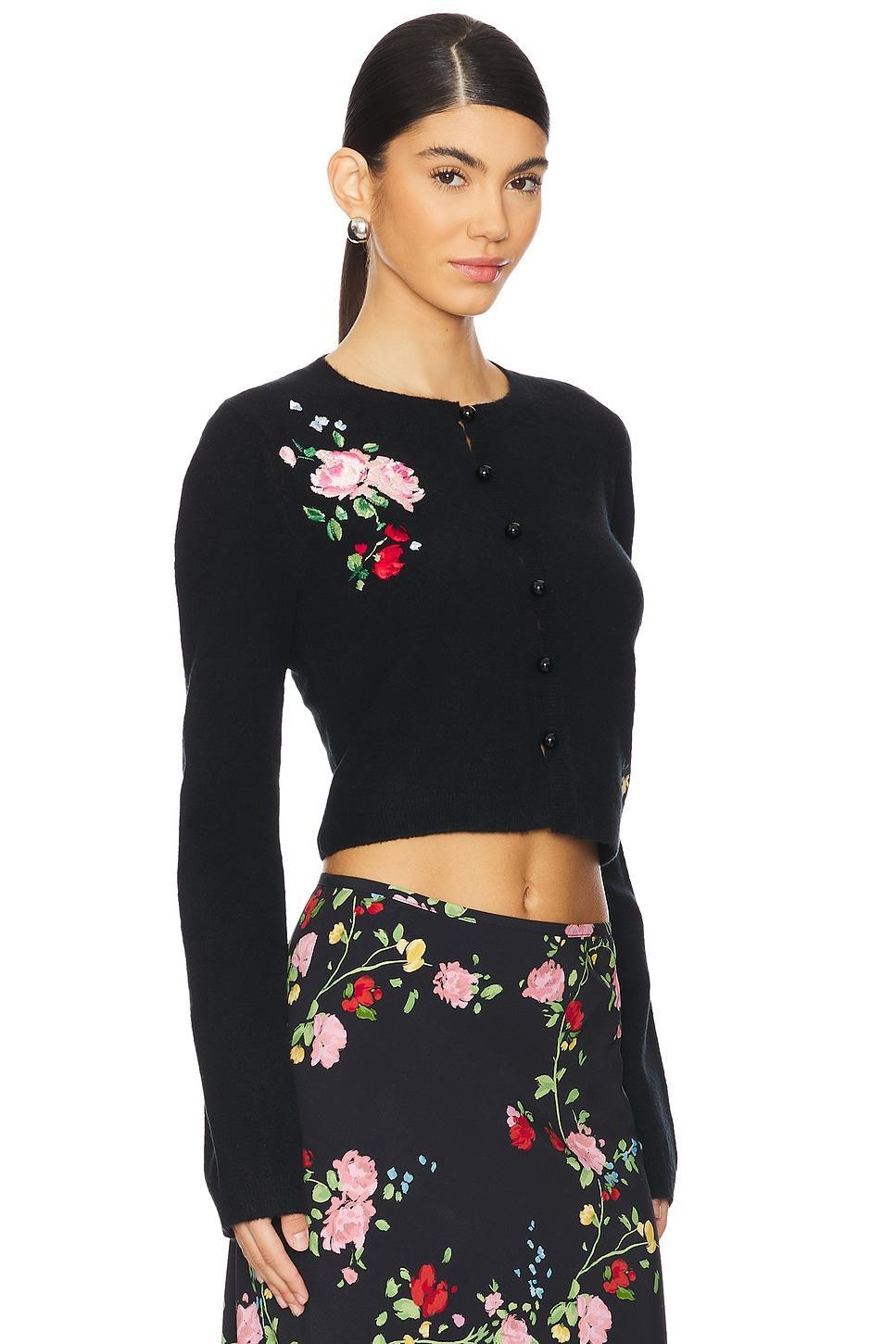 Carmel Embroidered Cardigan Kitri Product Image