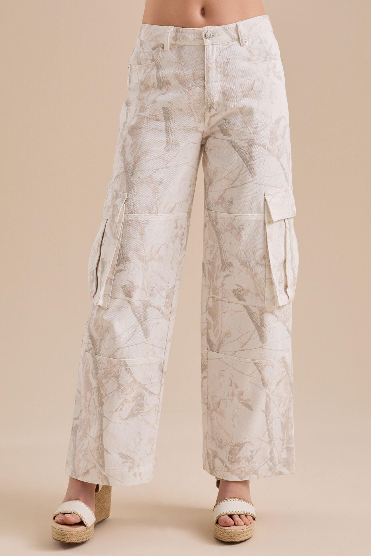 Makayla Camo Cargo Pants Product Image