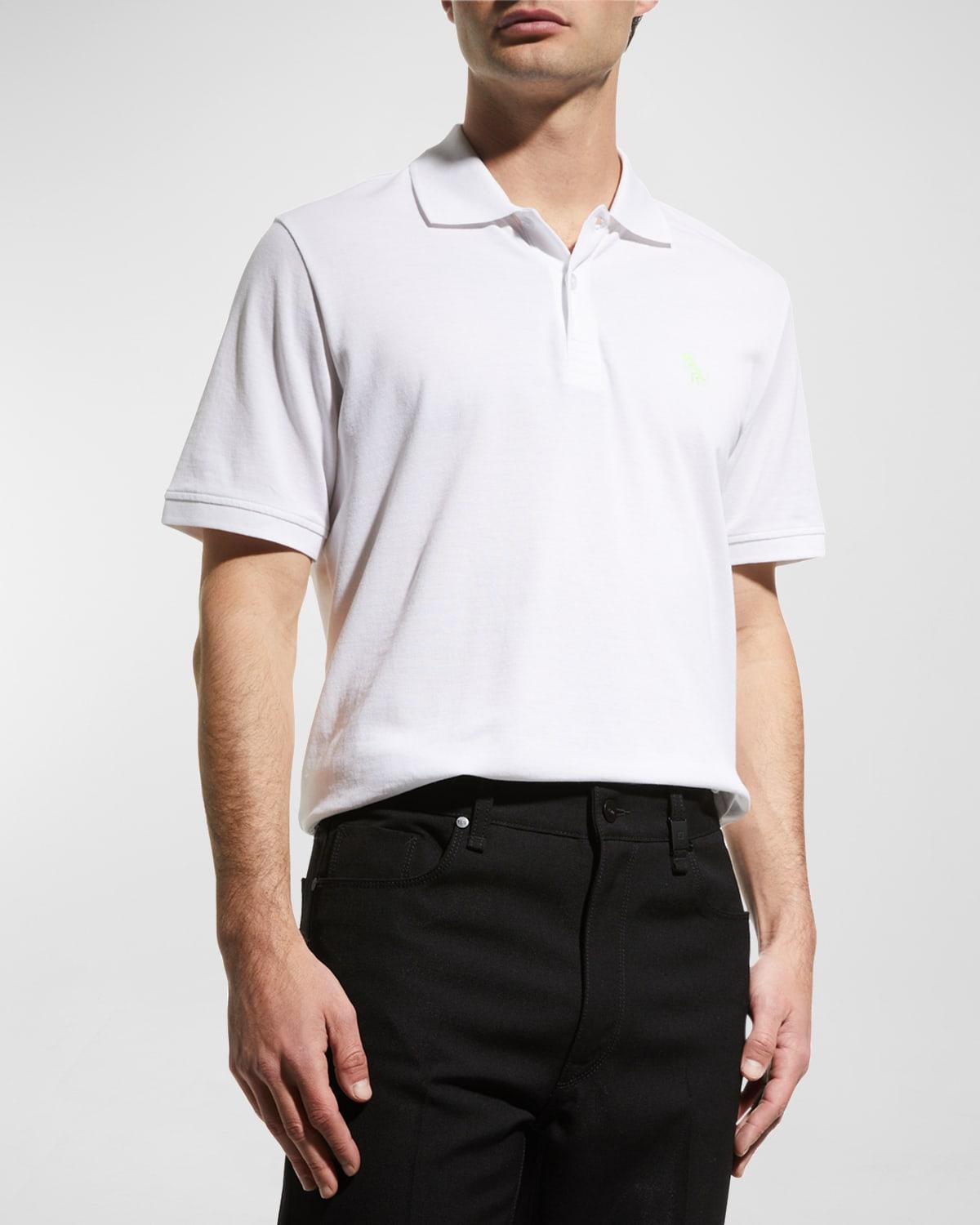 Mens Pima Cotton Polo Shirt Product Image