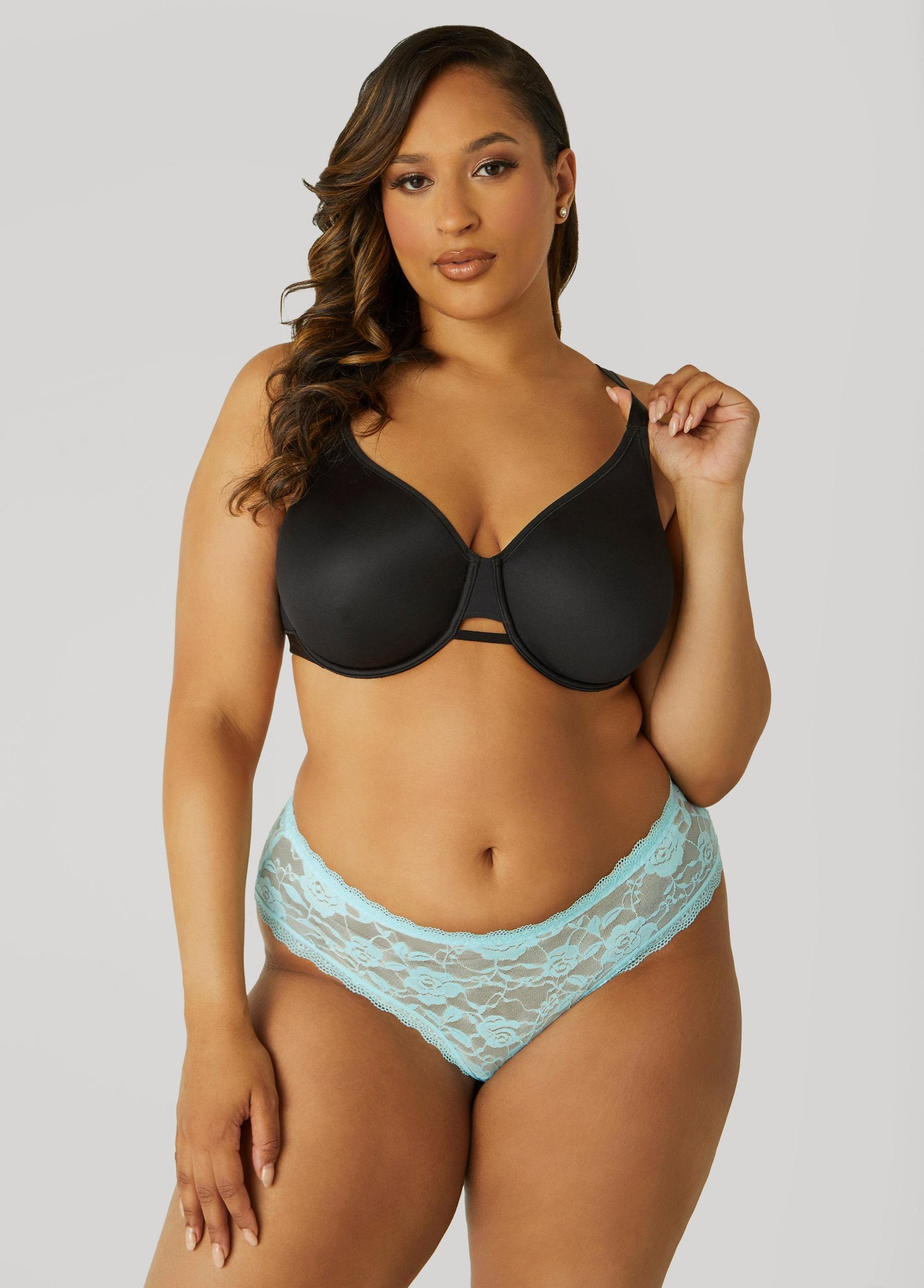 Underwire Satin Minimizer Bra Product Image