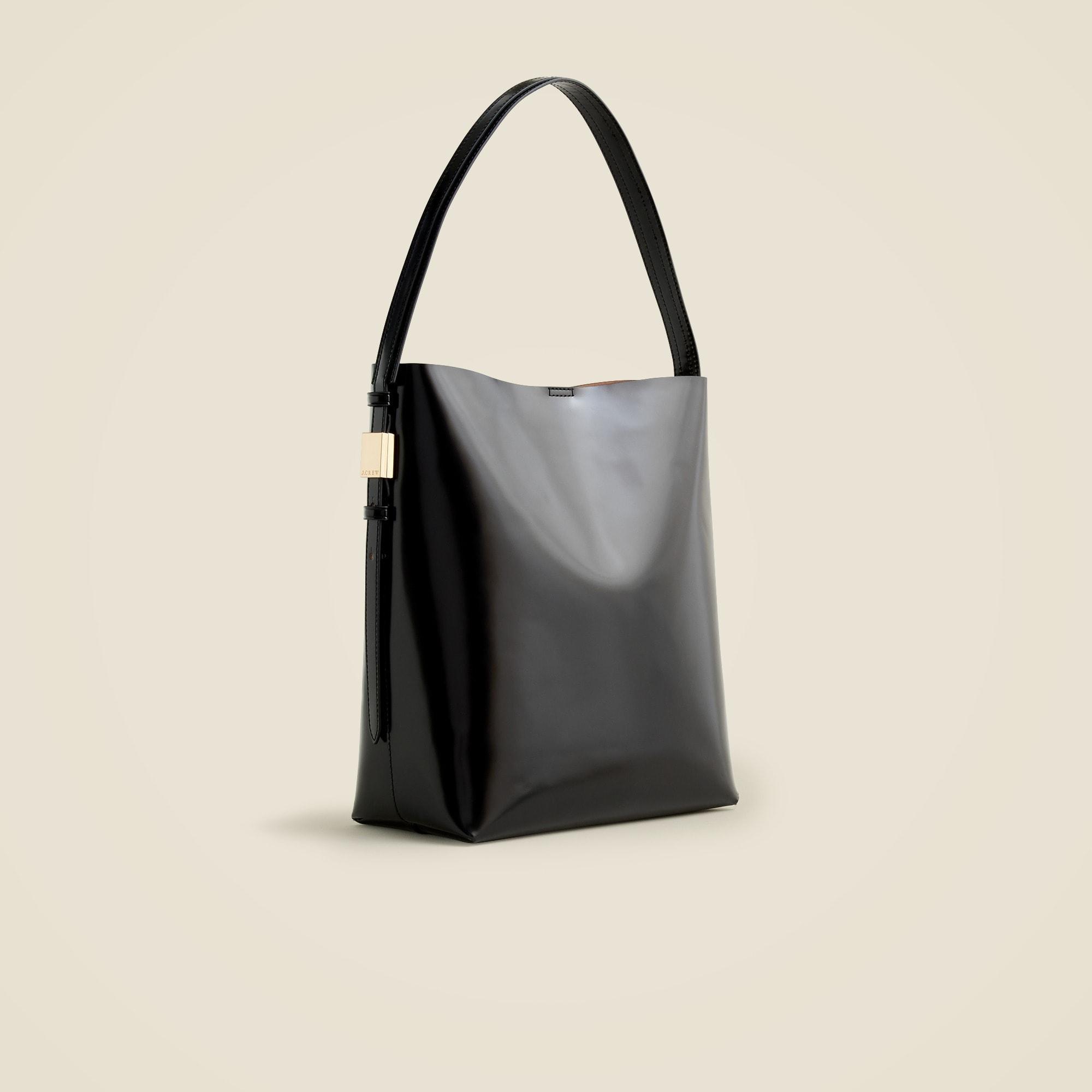 Edie bucket bag in Italian leather Product Image