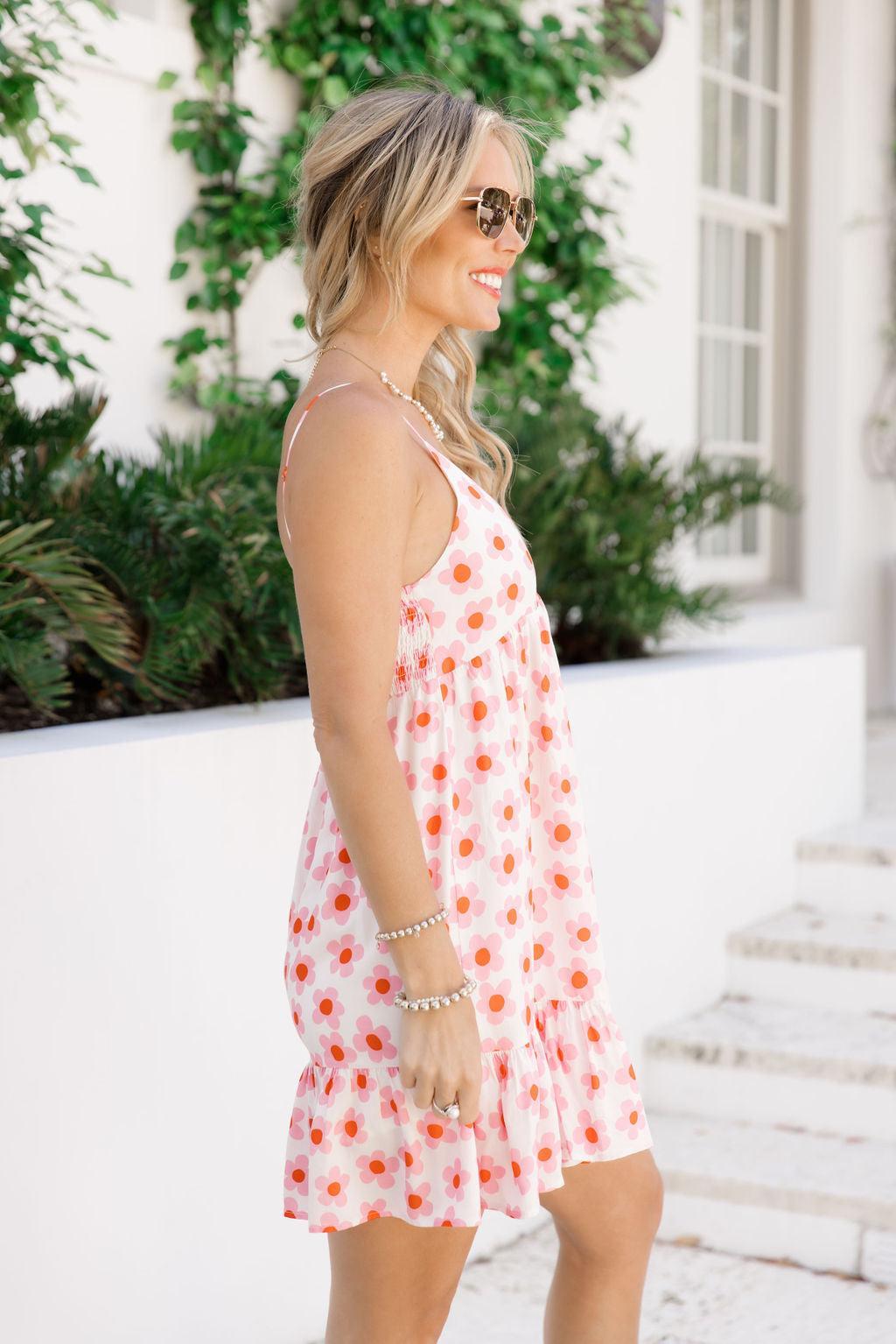 Keep Blooming In Kennedy Daisy Dress SALE Product Image