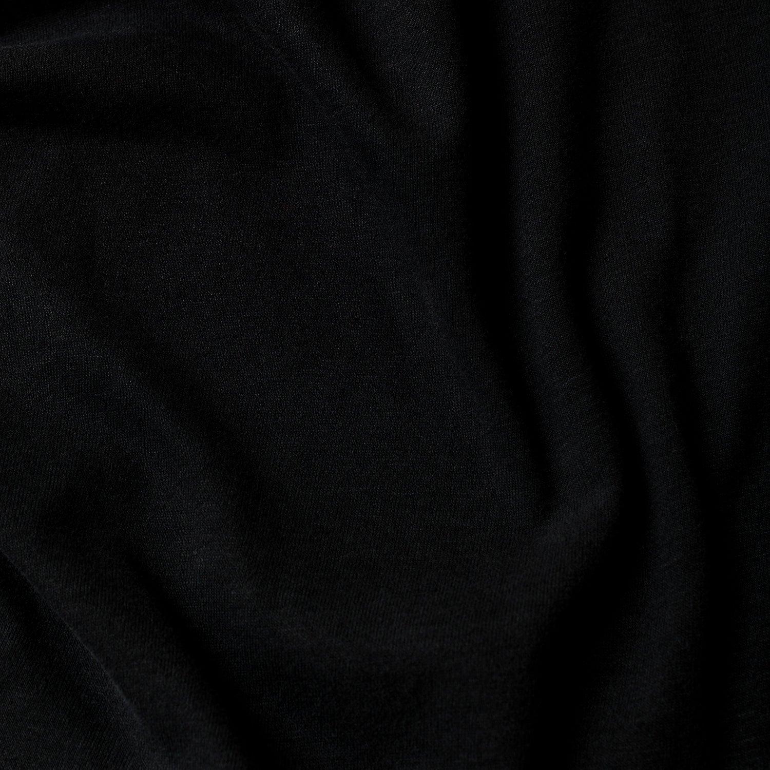 Black Classic Long Sleeve Crew Neck Product Image