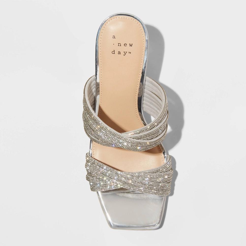 Womens Tammy Rhinestone Heels - A New Day 14W Product Image