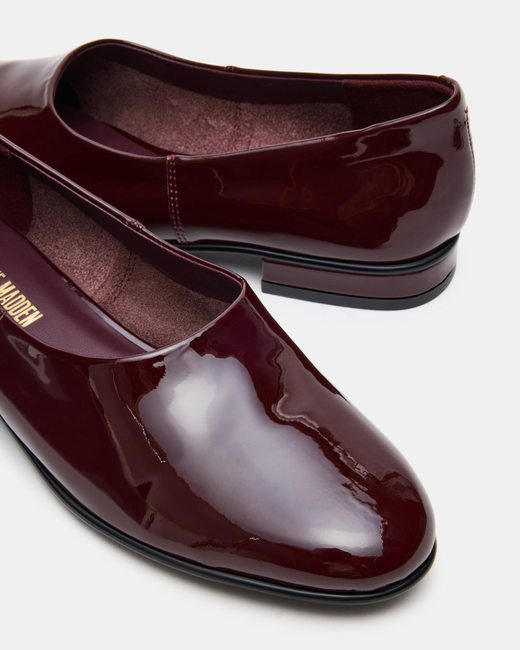 RANDALL BURGUNDY PATENT Female Product Image