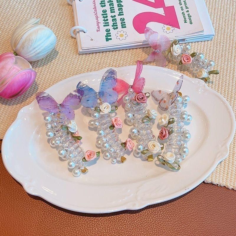 Butterfly Cord Hair Tie Product Image