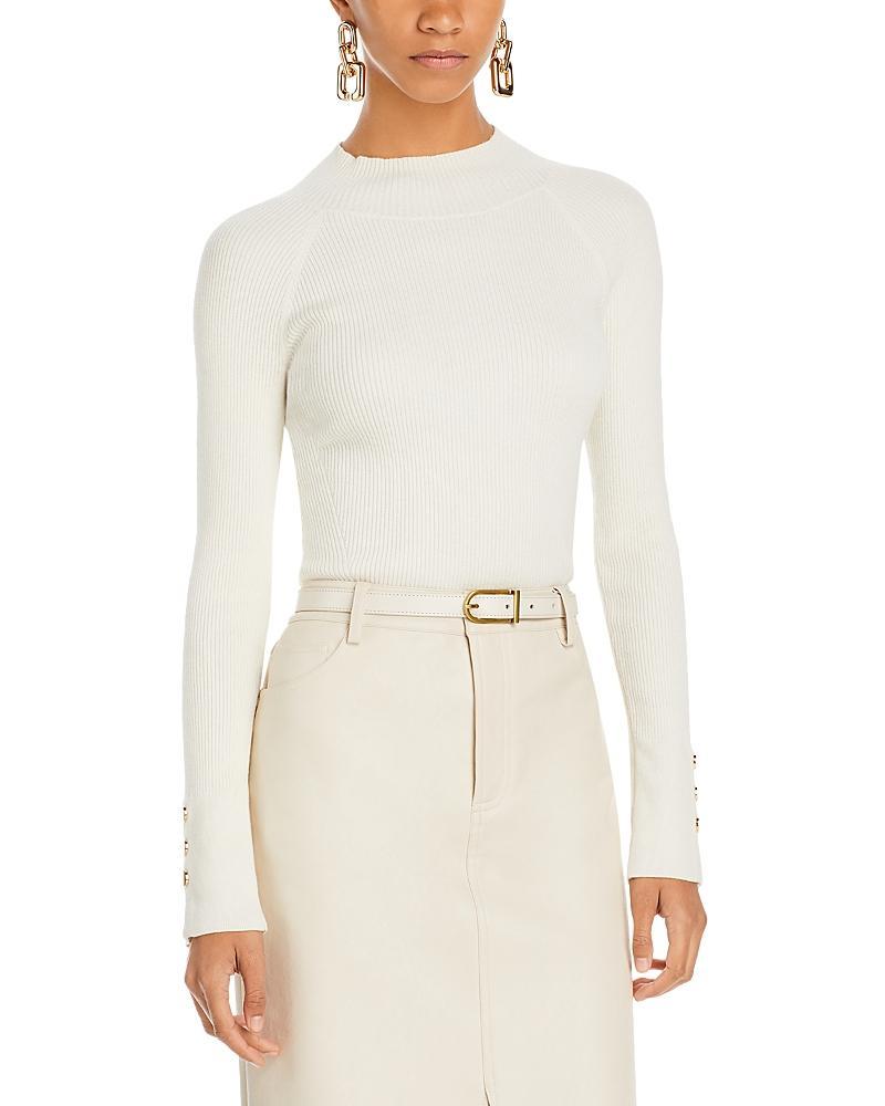 Derek Lam 10 Crosby Kassandra Ribbed Mock Neck Top Product Image