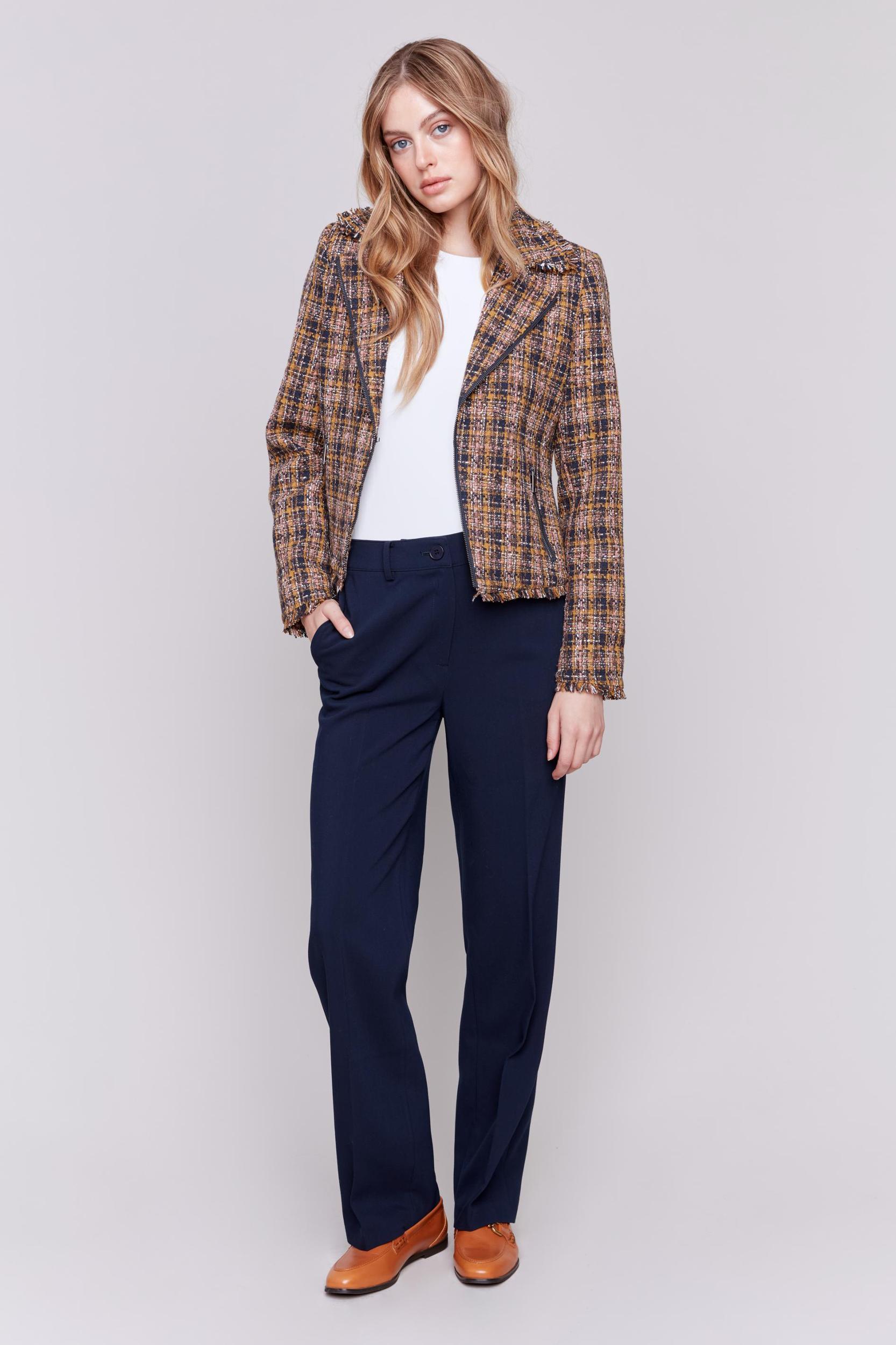 Tweed Moto Jacket Product Image