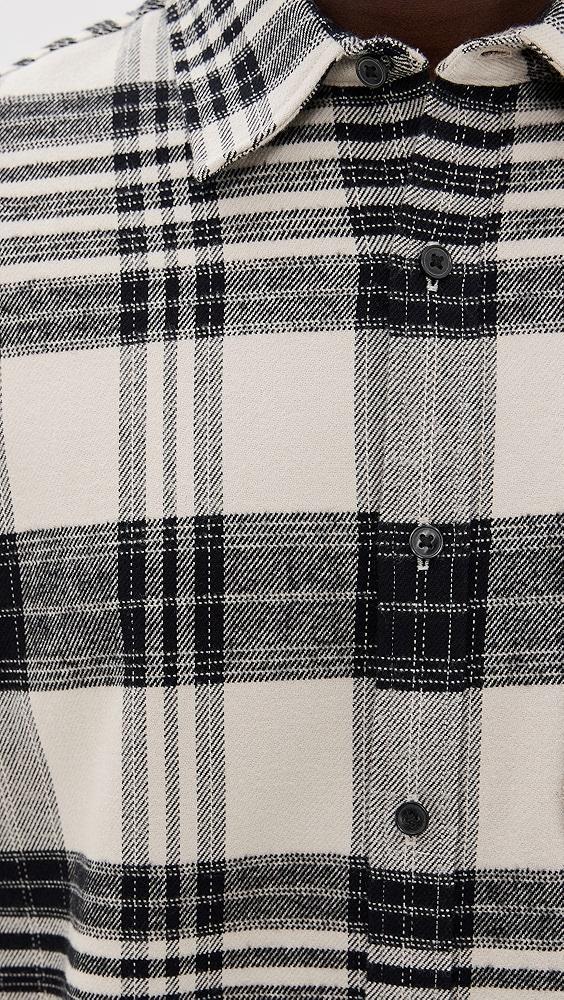 Club Monaco Heavyweight Plaid Flannel | Shopbop Product Image