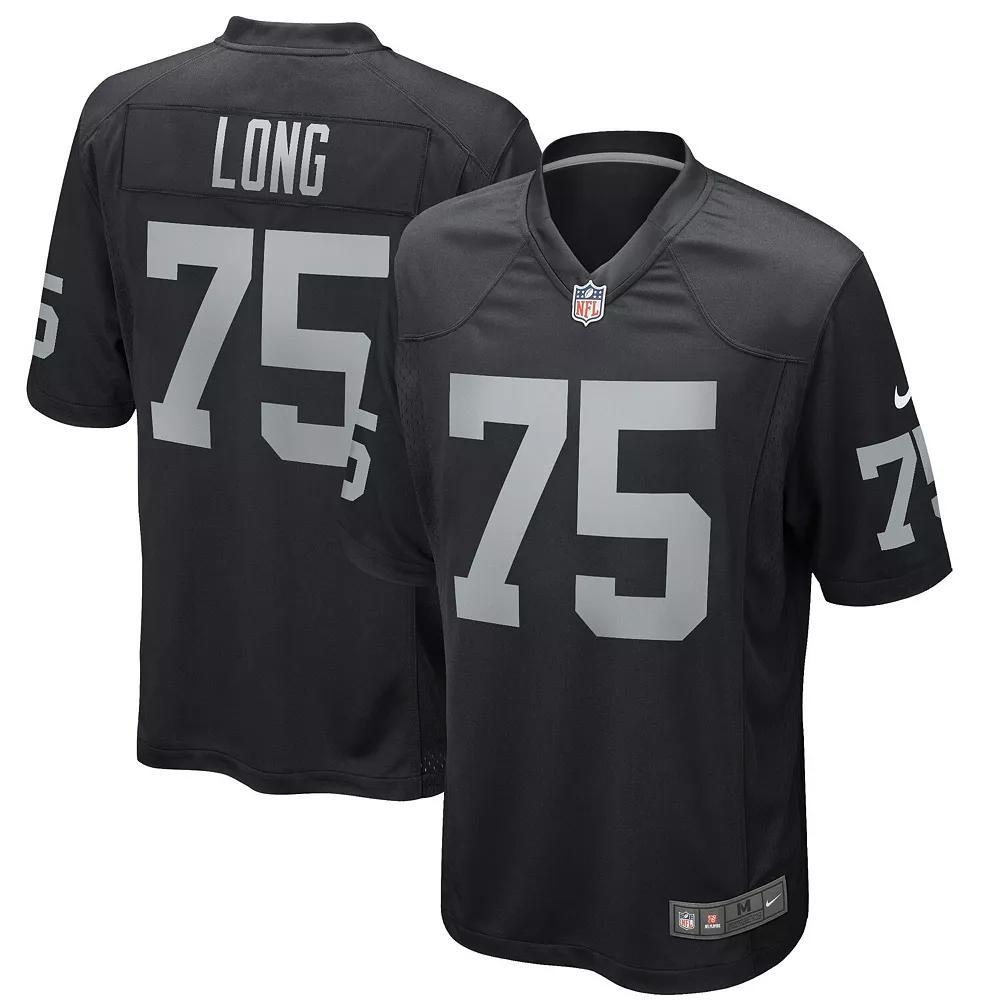 Men's Nike Howie Long Black Las Vegas Raiders Game Retired Player Jersey, Size: 2XL, Lvr Black Product Image