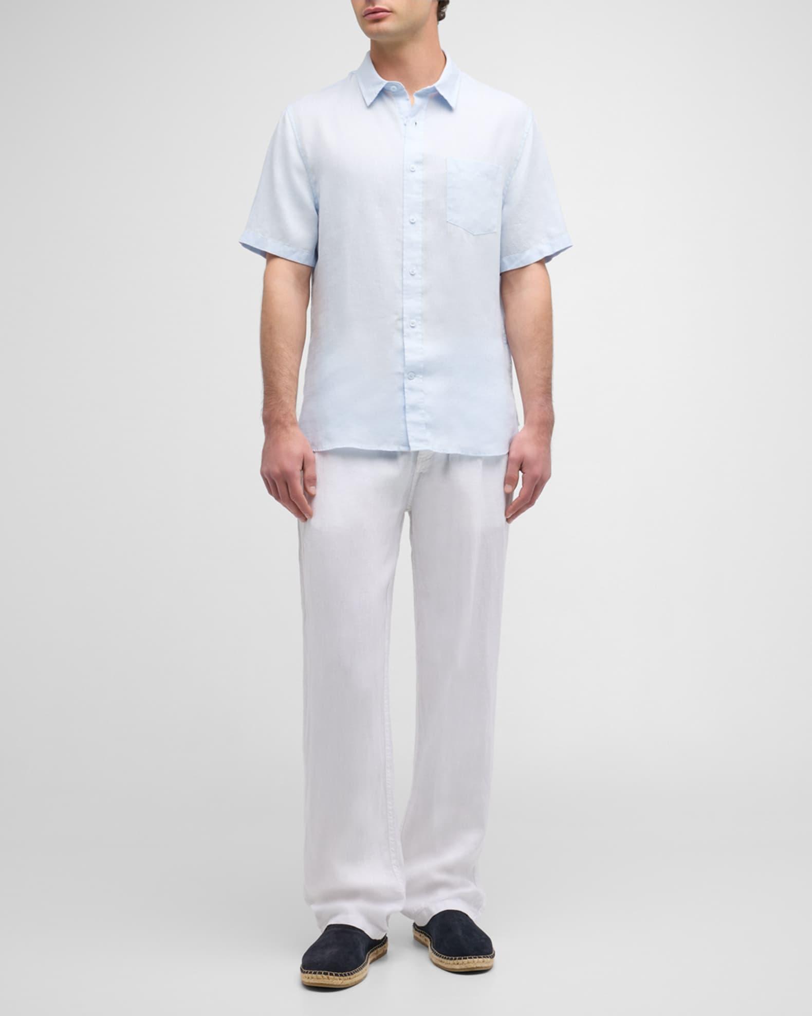 Men's Linen Sport Shirt Product Image