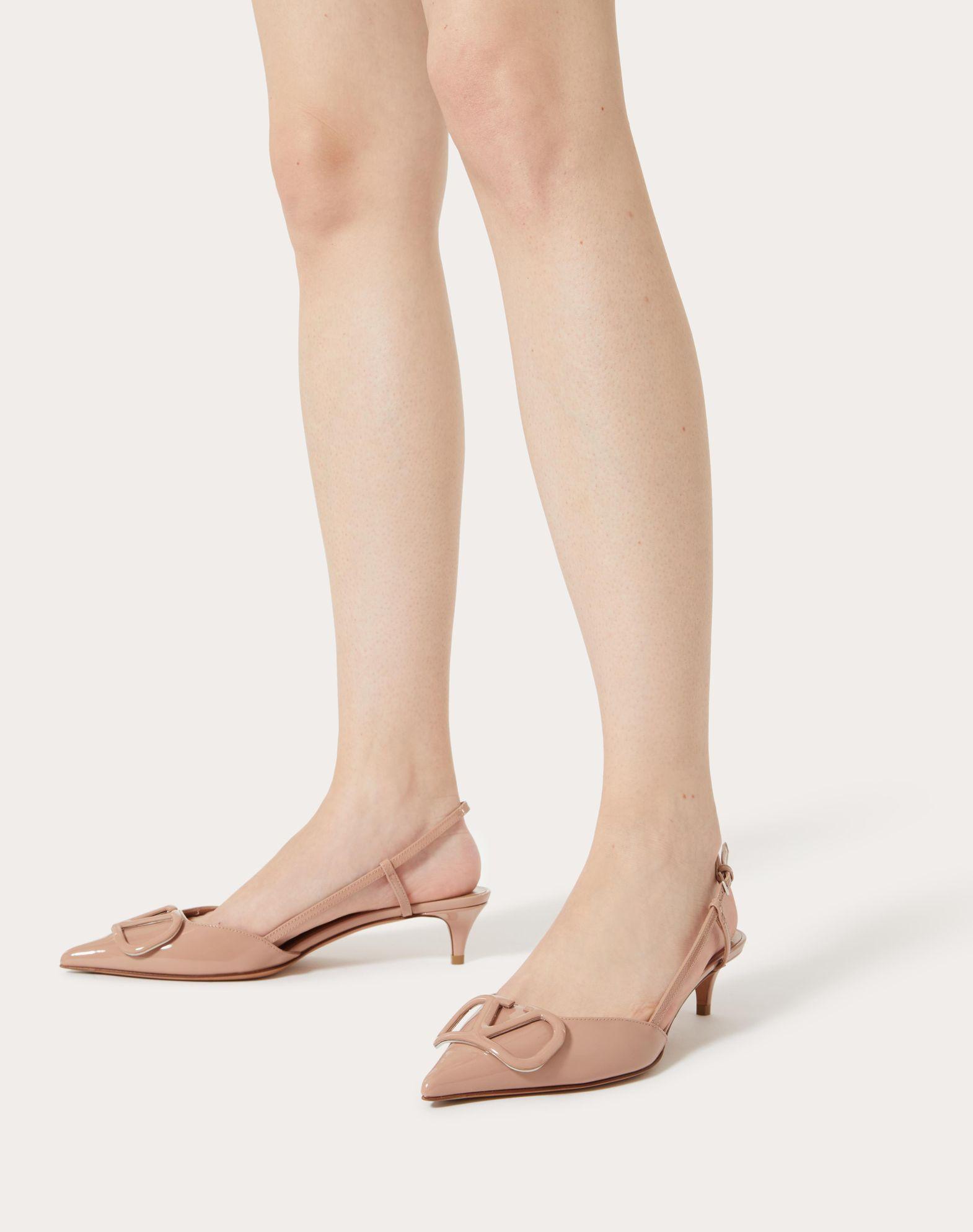 Vlogo Signature Patent Leather Slingback Pump 40Mm / 1.6 In. Product Image