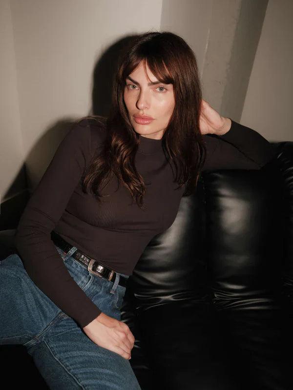 Nation Ltd. Gina Slim Mock Neck Product Image