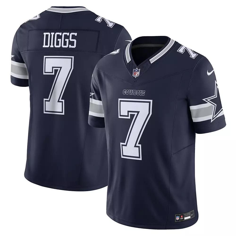 Men's Nike Trevon Diggs Navy Dallas Cowboys Vapor F.U.S.E. Limited Jersey, Size: 2XL, Blue Product Image