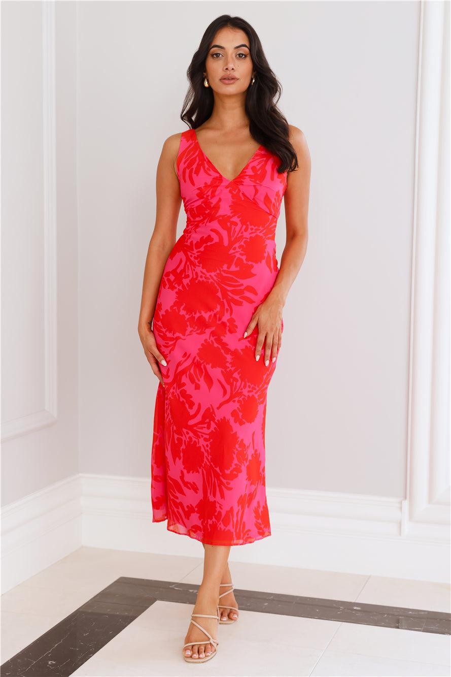 Picture Of Me Maxi Dress Pink Product Image
