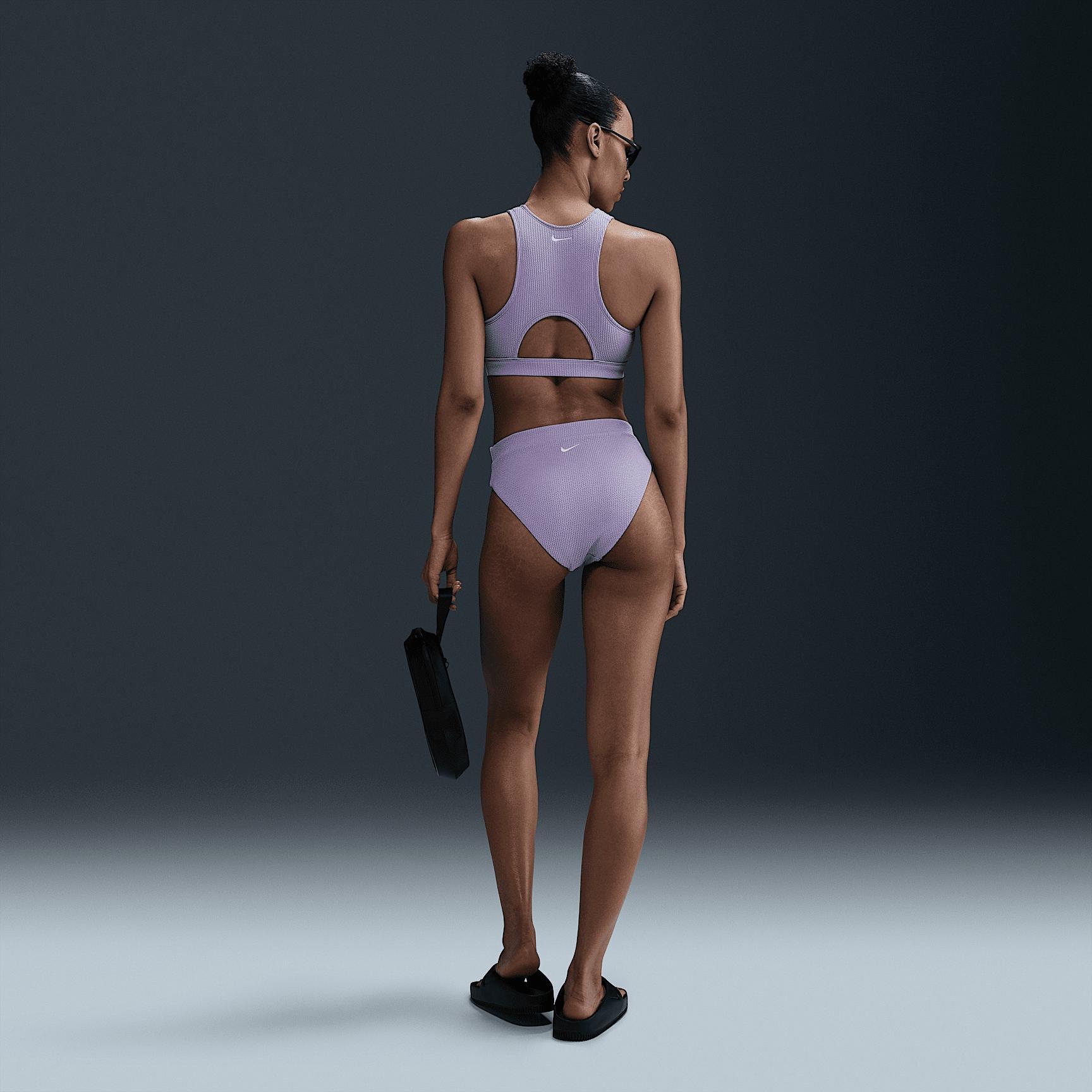 Nike Women's Swim Elevated Essential High-Neck Bikini Top Product Image