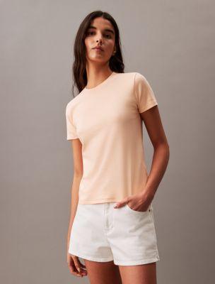 Calvin Klein Women's Soft Cotton Tee - Black - XL Product Image