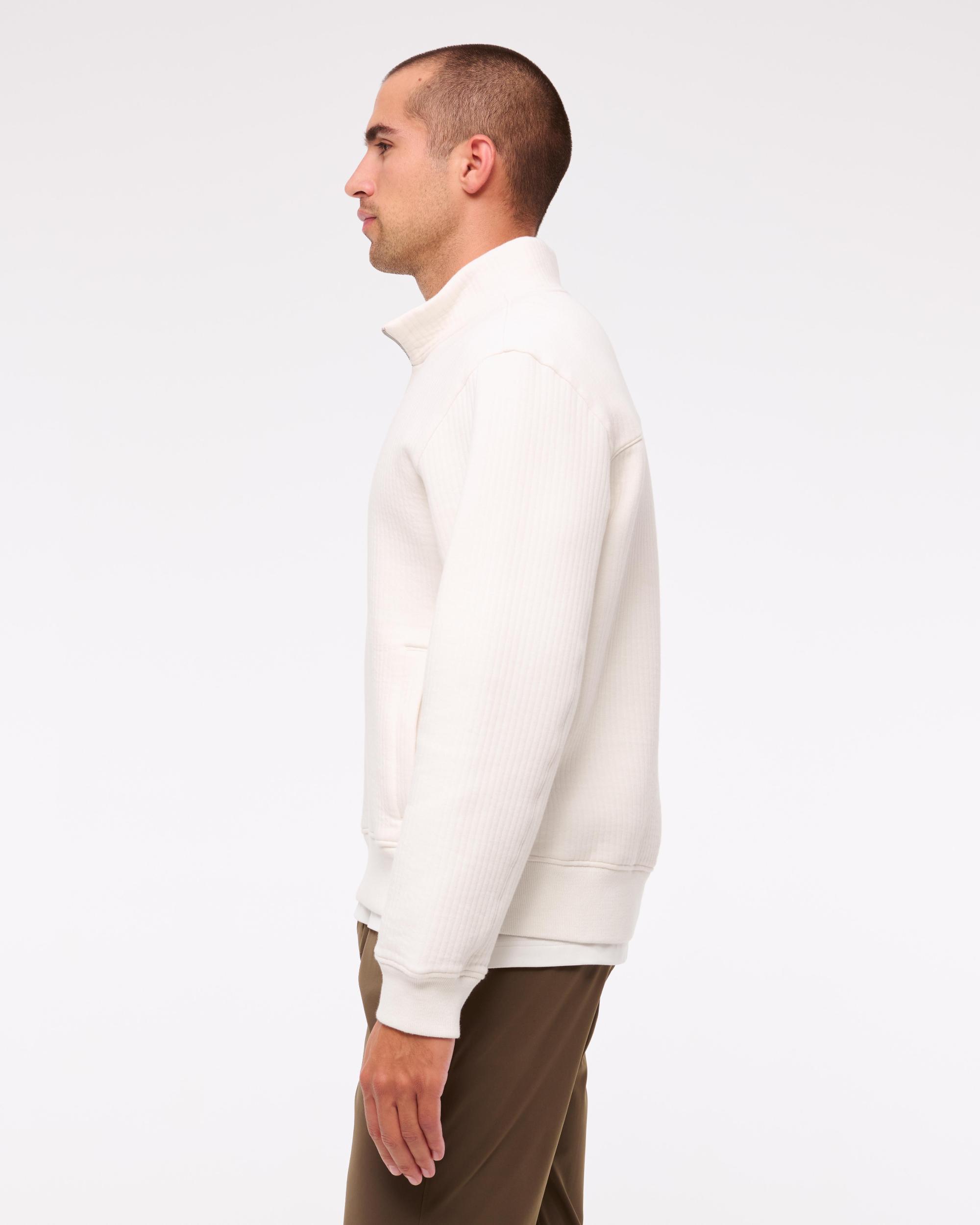 YPB Textured Ribbed Half-Zip Product Image