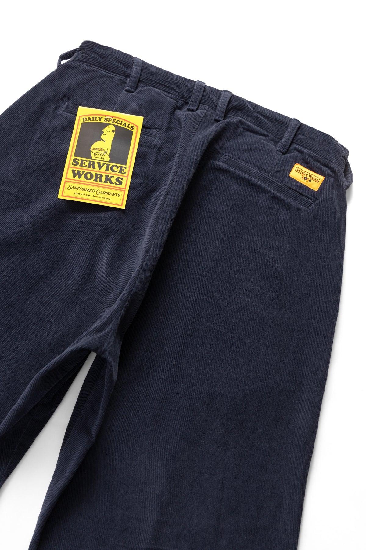 Corduroy Part Timer Pant - Navy Product Image