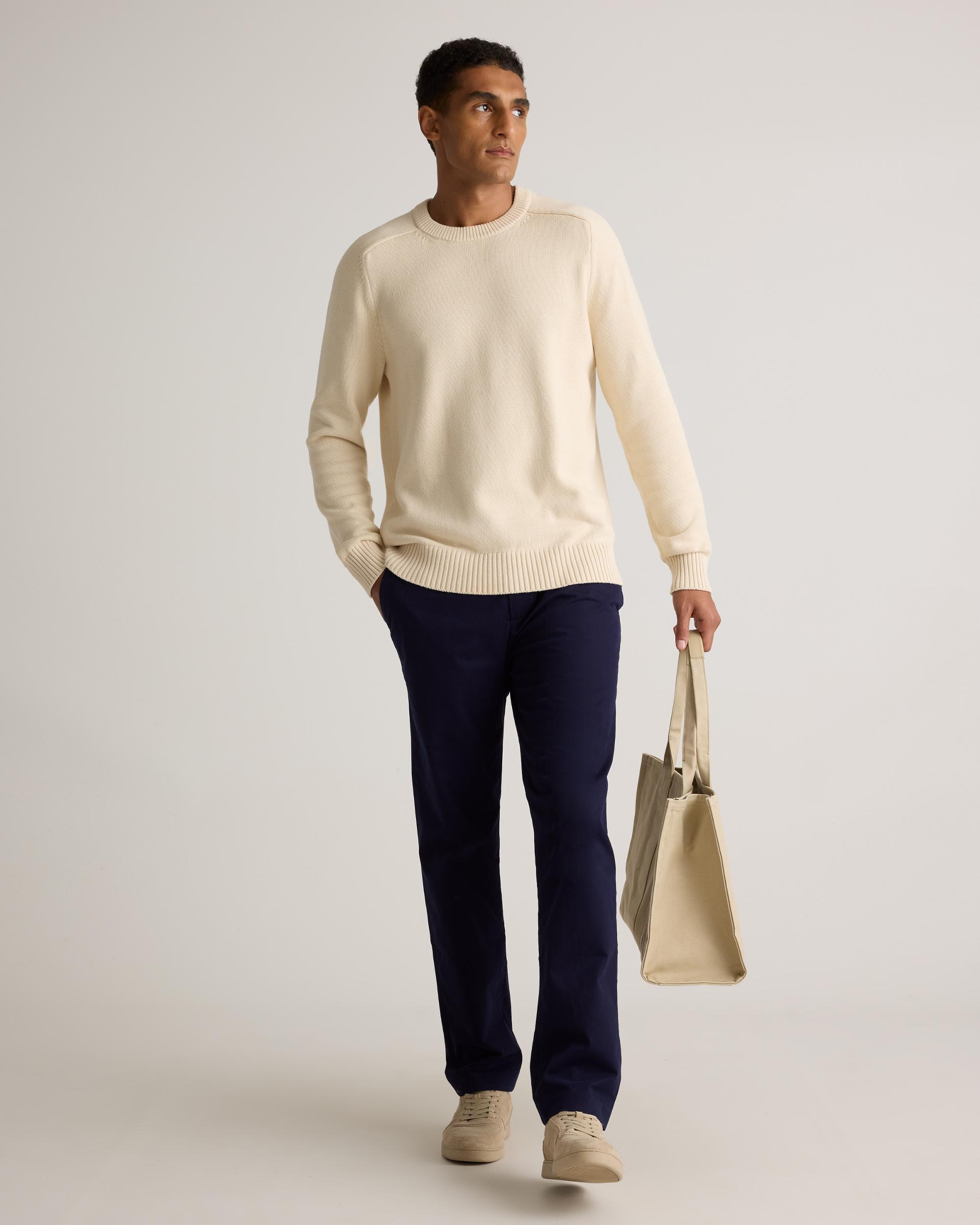 Quince | Men's Crewneck Sweater Organic Cotton Product Image