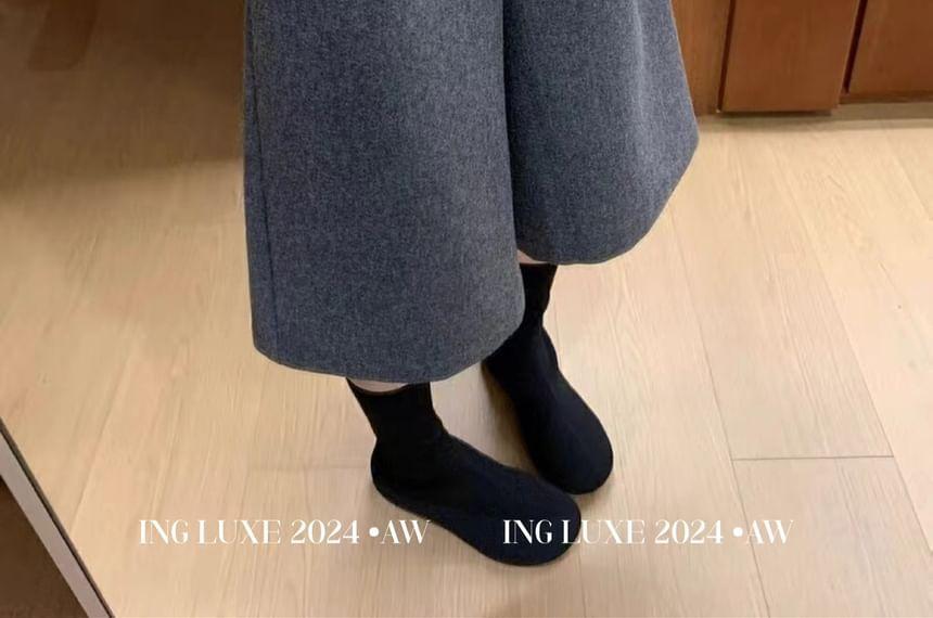 High Waist Bermuda Dress Shorts Product Image