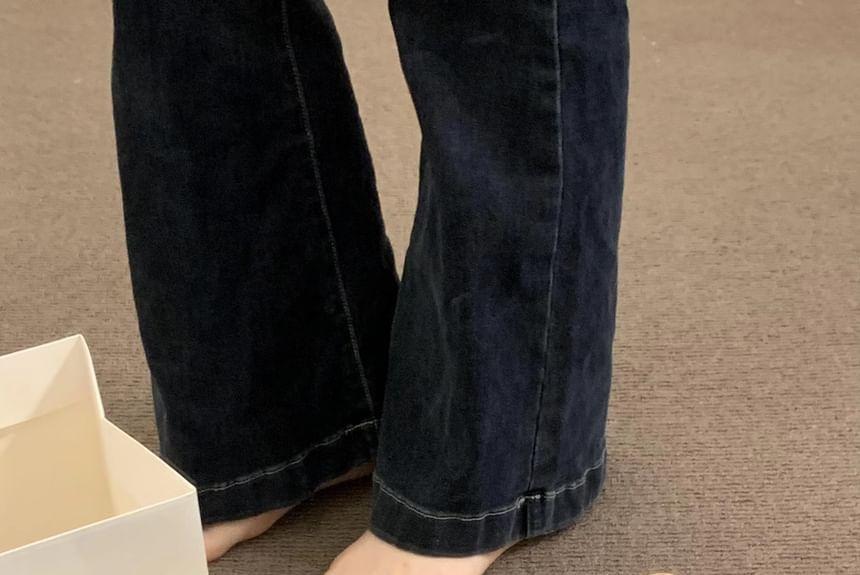 Faux Leather Plain Slip-Ons Product Image