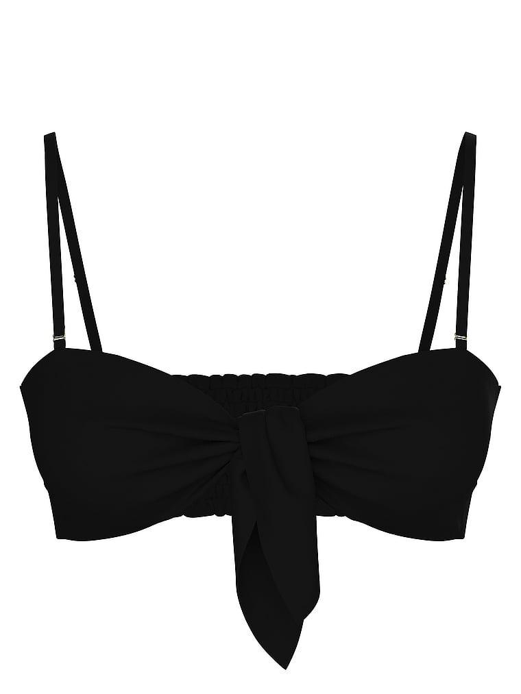 Beachwear Easy Tie-Front Bandeau Top Product Image