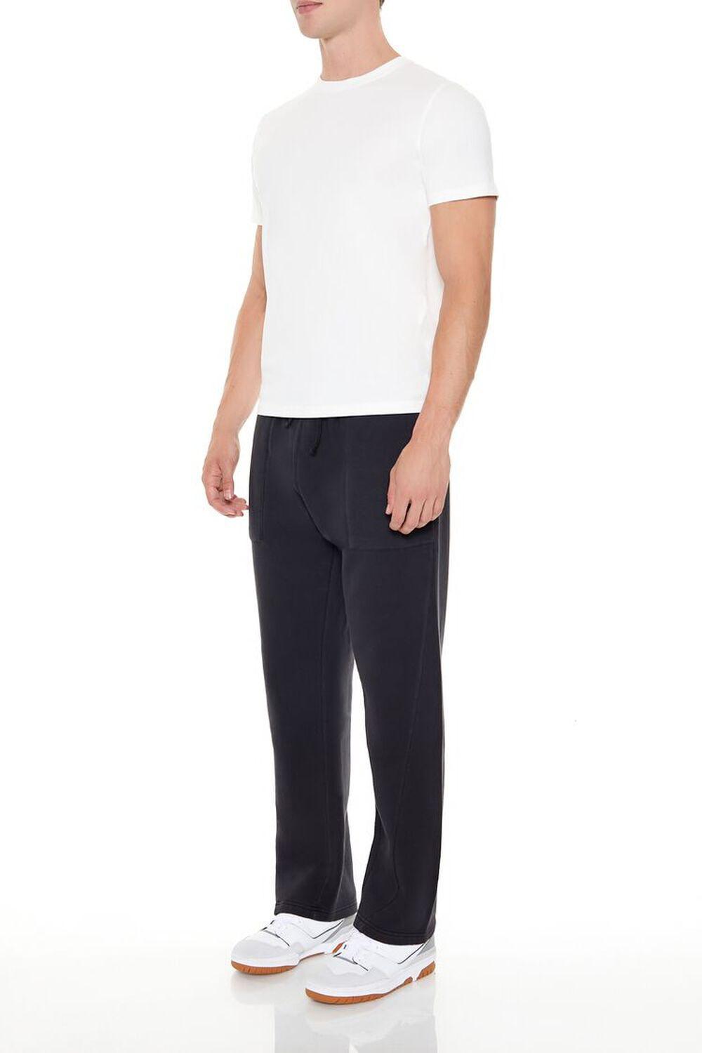 Washed Side-Pocket Pants | Forever 21 Product Image