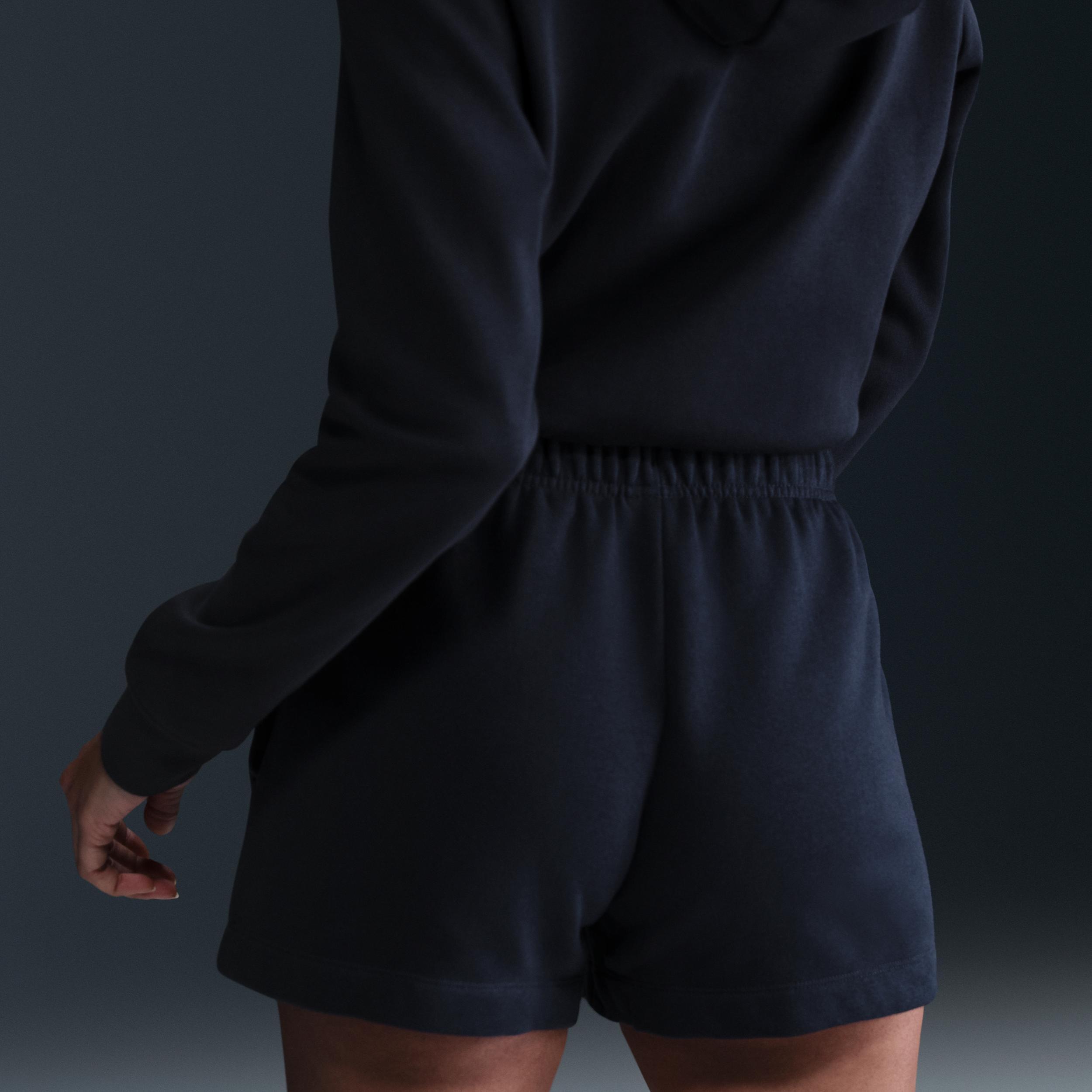 Womens Nike Sportswear Club Fleece Mid-Rise Shorts Product Image