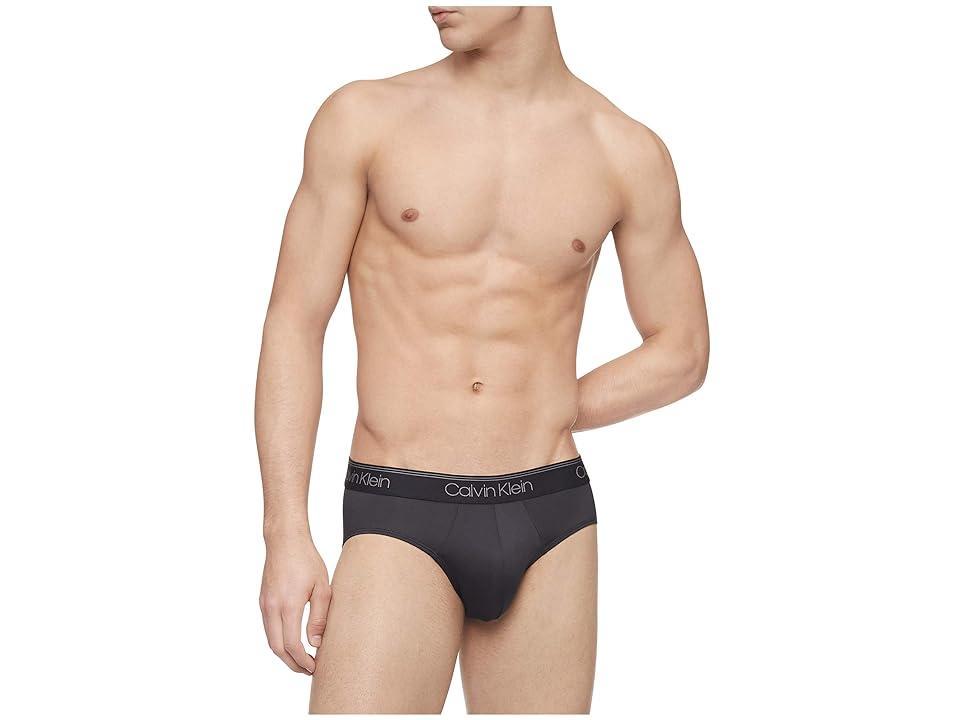 Mens Calvin Klein 3-Pack Microfiber Stretch Low-Rise Briefs Product Image